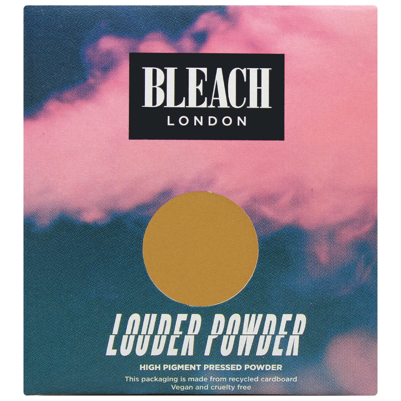 

Компактные тени для век с высоким содержанием пигментов BLEACH LONDON Louder Powder Gs 3 Me