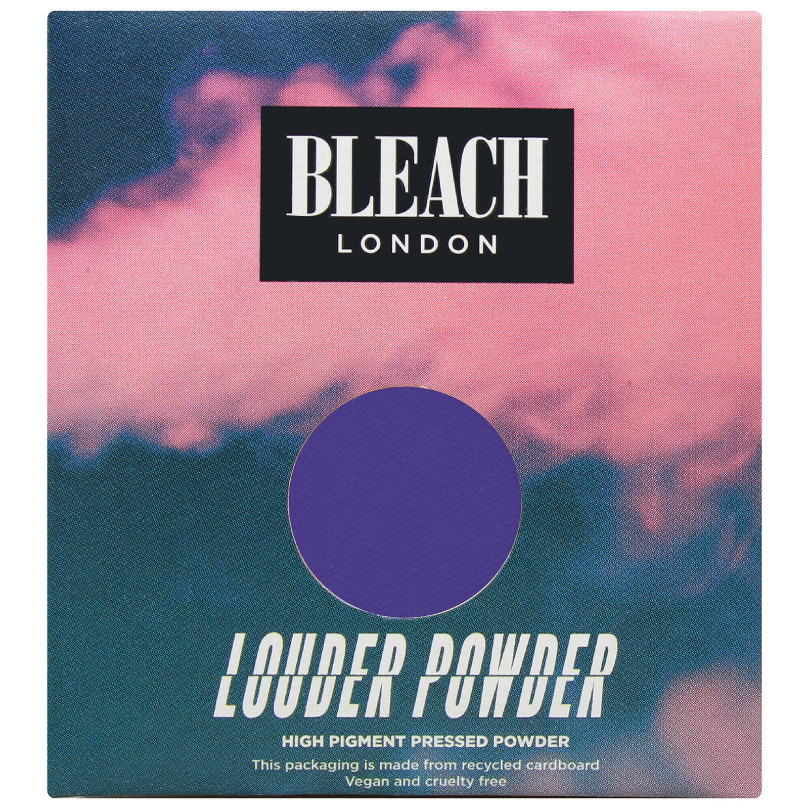 

Компактные тени для век с высоким содержанием пигментов BLEACH LONDON Louder Powder Vs 4 Ma