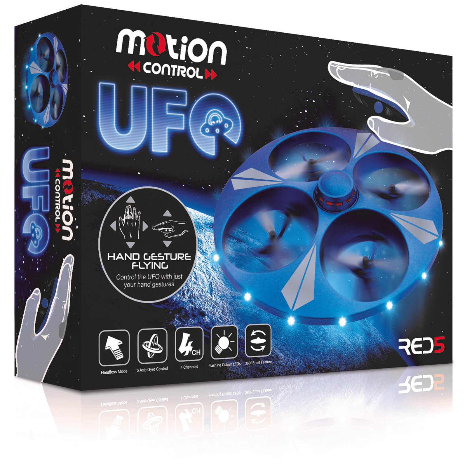 RED5 UFO Light Up Motion Drone