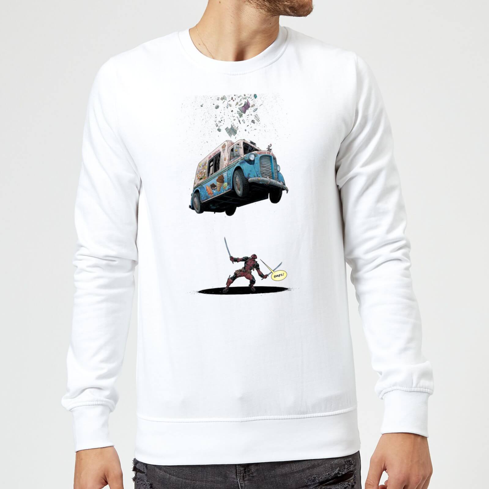 

Felpa Marvel Deadpool Ice Cream - Bianco - XXL
