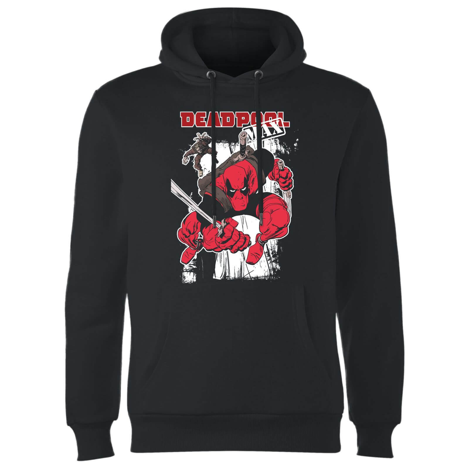 

Felpa con cappuccio Marvel Deadpool Max - Nero - S