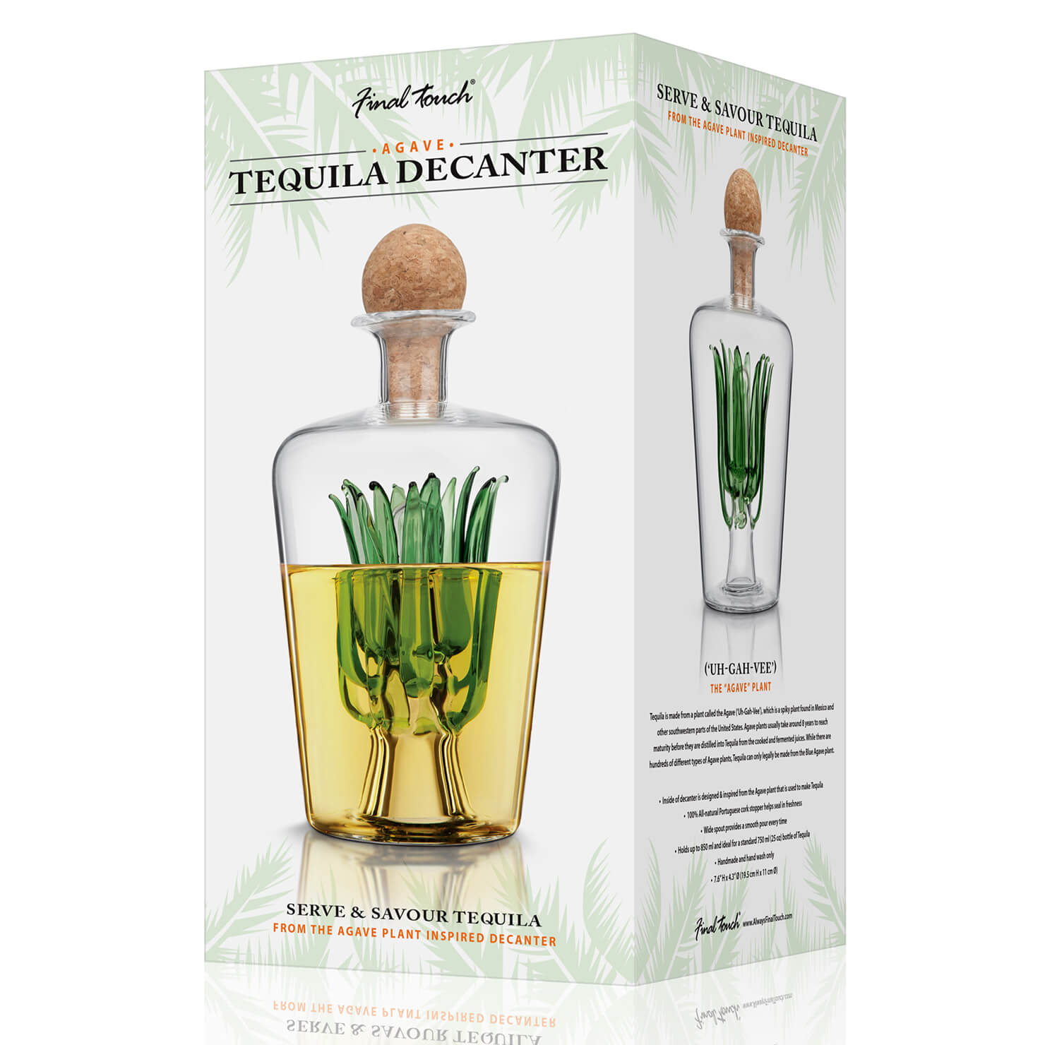 Final Touch Tequila Decanter