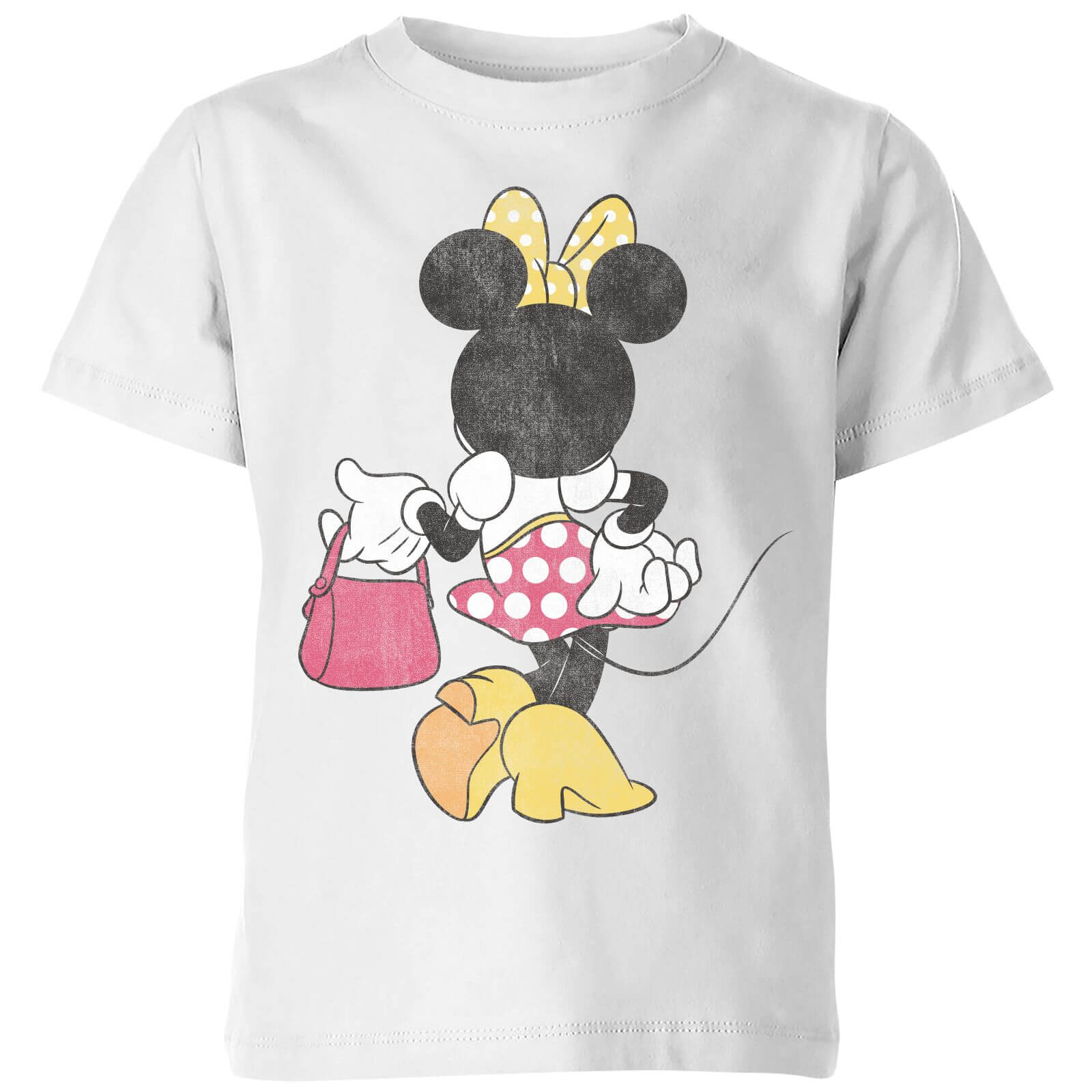 

T-Shirt Disney Minnie Mouse Back Pose - Bianco - Bambini - 3-4 Anni - Bianco