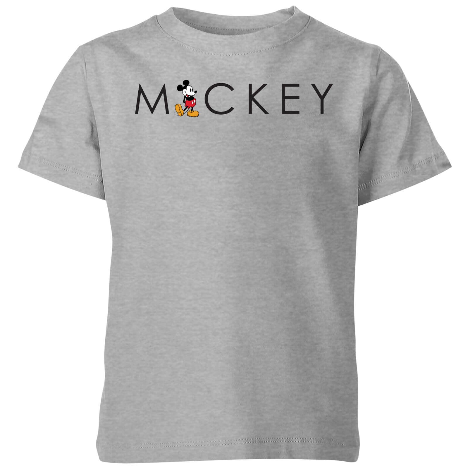 Disney Kick Letter Kids' T-Shirt - Grey - 7-8 Years - Grey