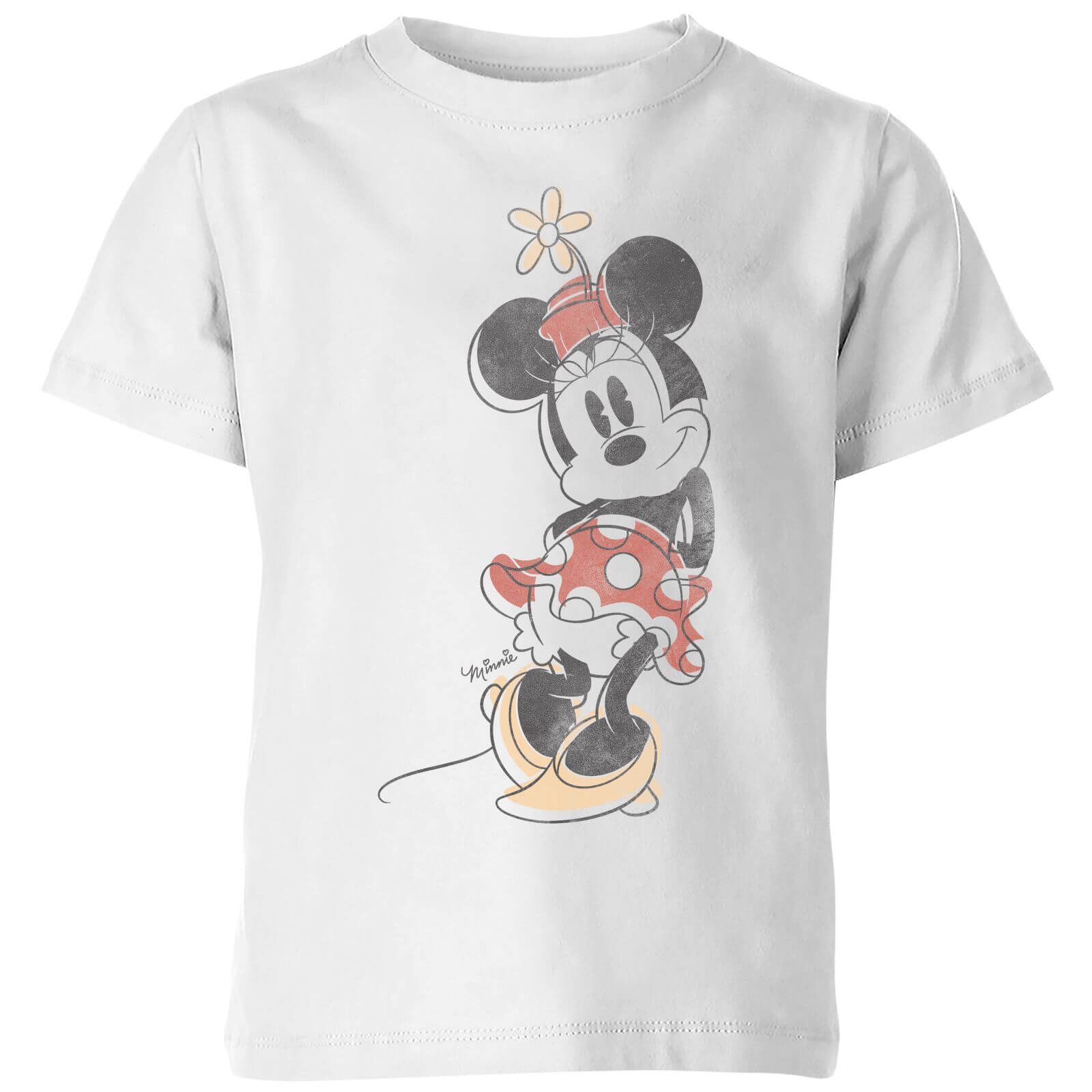 

T-Shirt Disney Minnie Offset - Bianco - Bambini - 9-10 Anni - Bianco