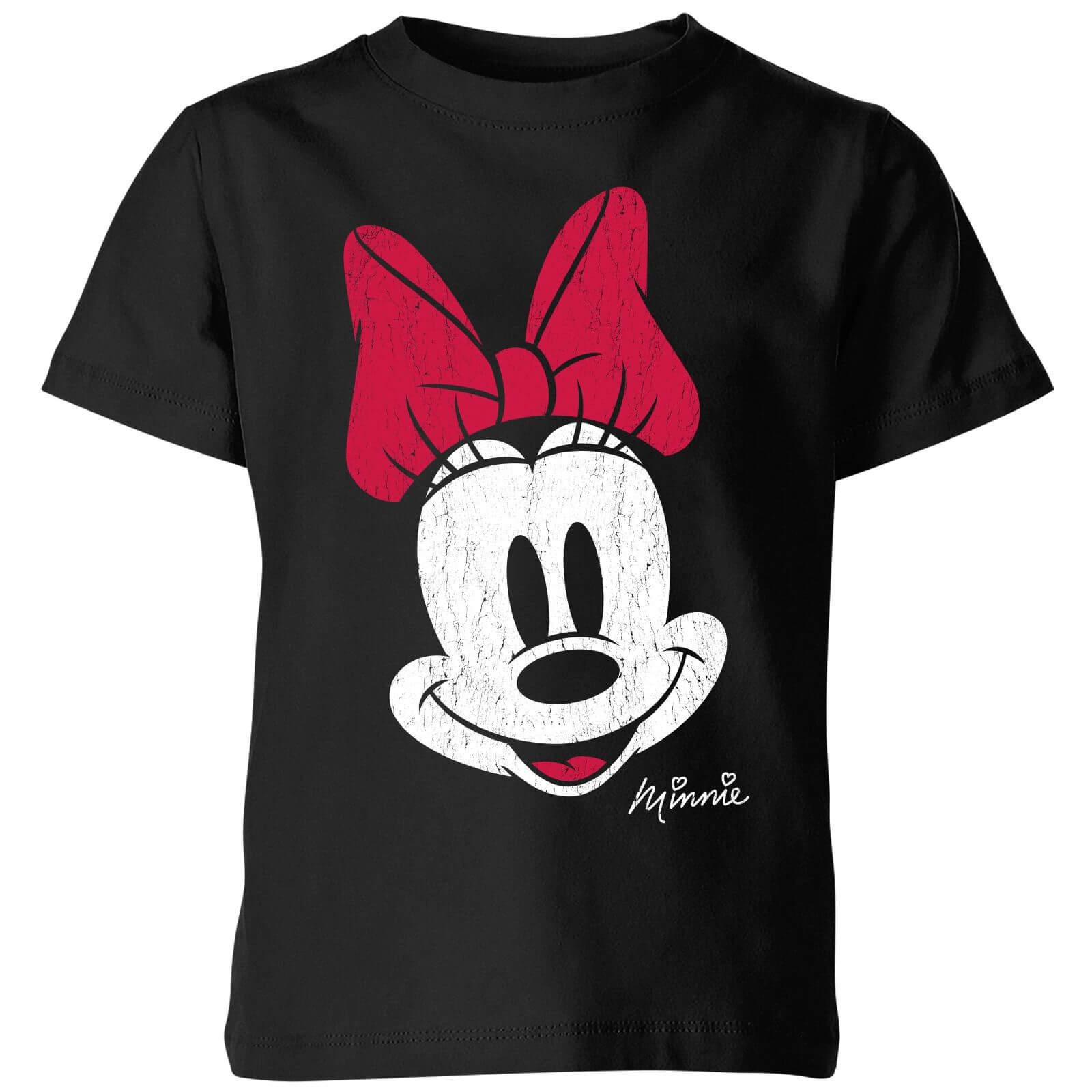 Disney Minnie Kinder T-Shirt - Zwart - 146/152 (11-12 jaar)