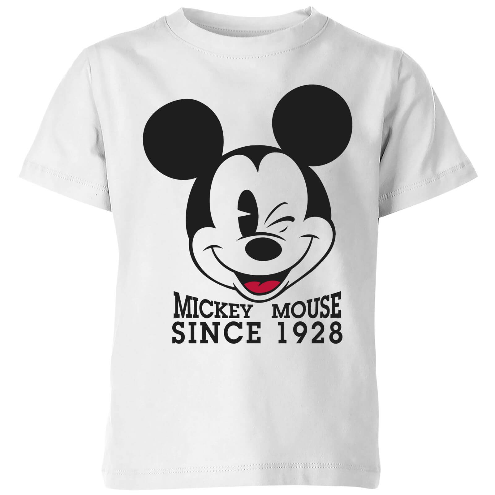 

T-Shirt Enfant Disney Mickey Mouse Clin d'Œil - Blanc - 11-12 ans