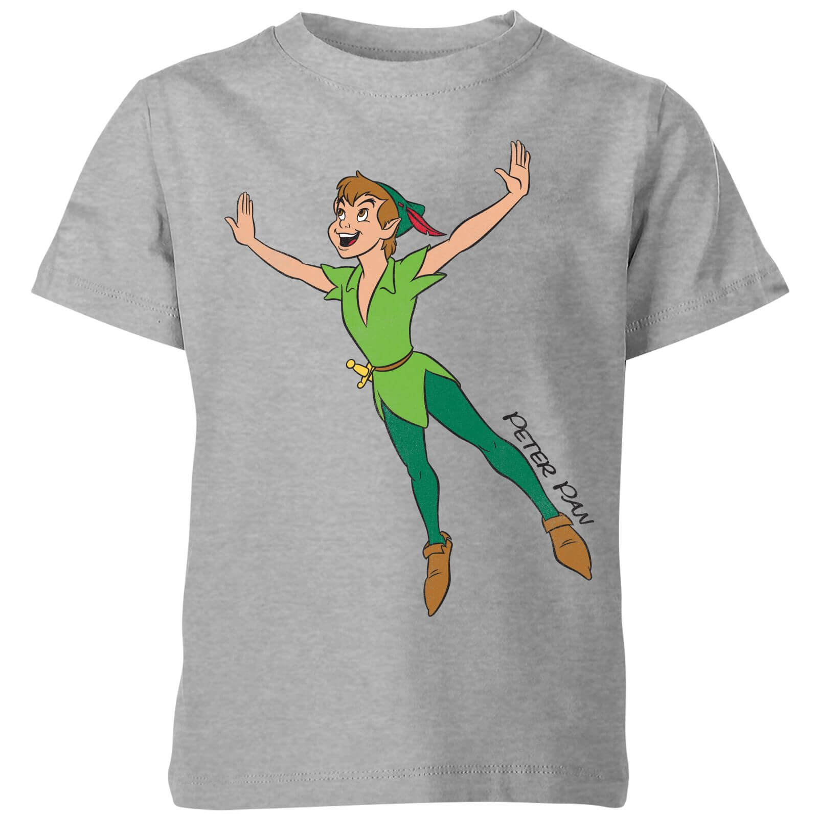 

T-Shirt Disney Peter Pan Flying - Grigio - Bambini - 3-4 Anni