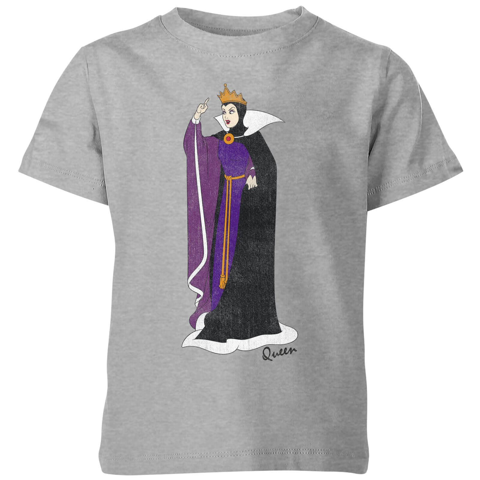 

T-Shirt Disney Biancaneve Queen Classic - Grigio - Bambini - 7-8 Anni - Grigio