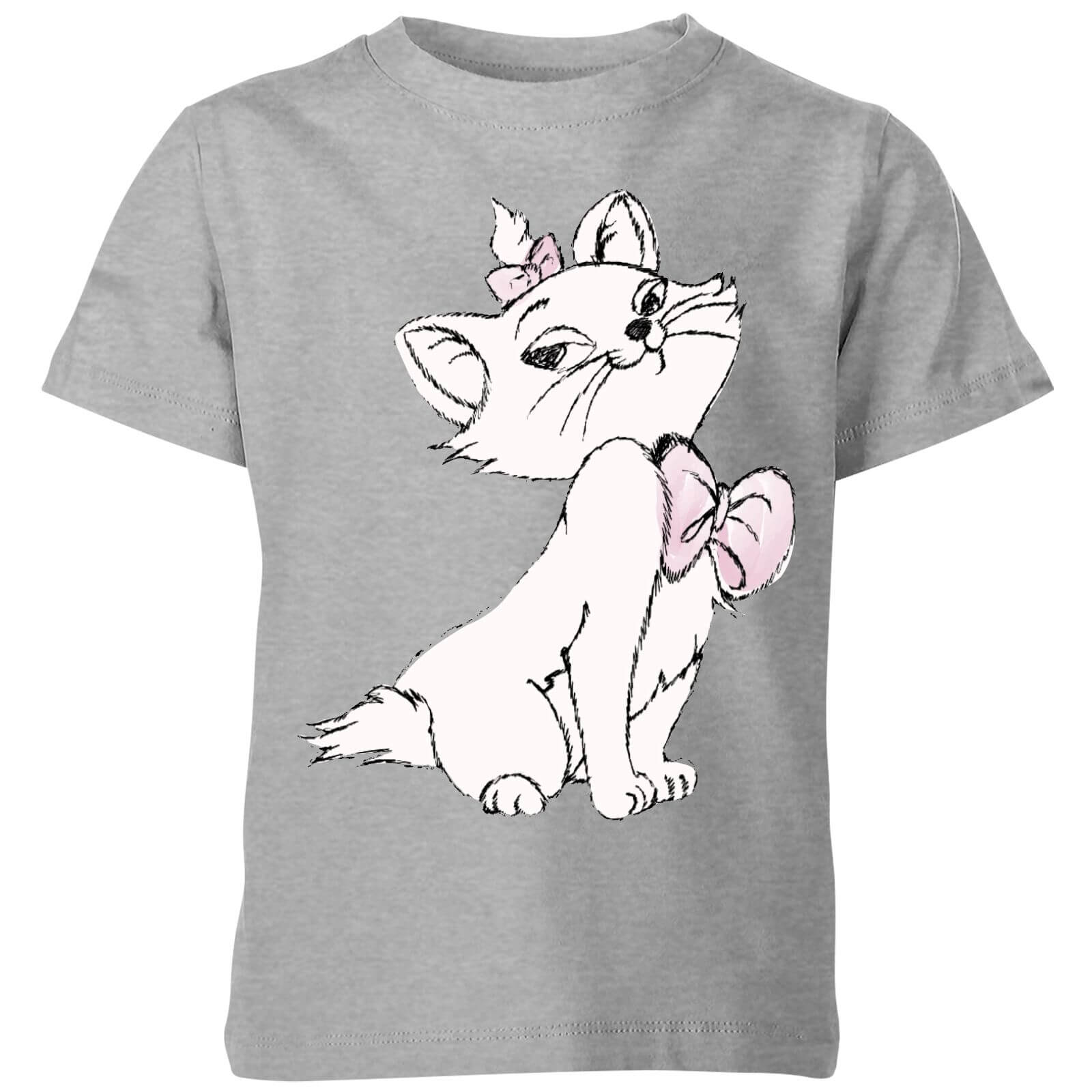 Disney Aristocats Marie Kinder T-Shirt - Grau - 11-12 Jahre