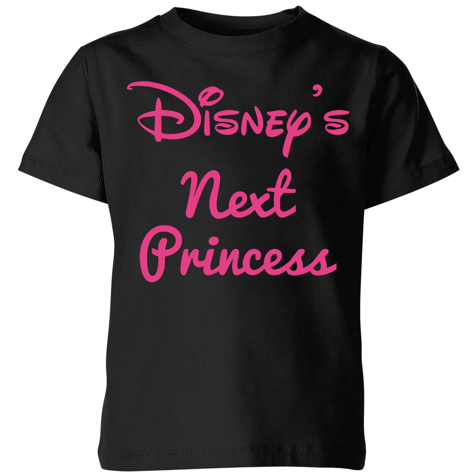 disney princess next kids' t-shirt - black - 3-4 years