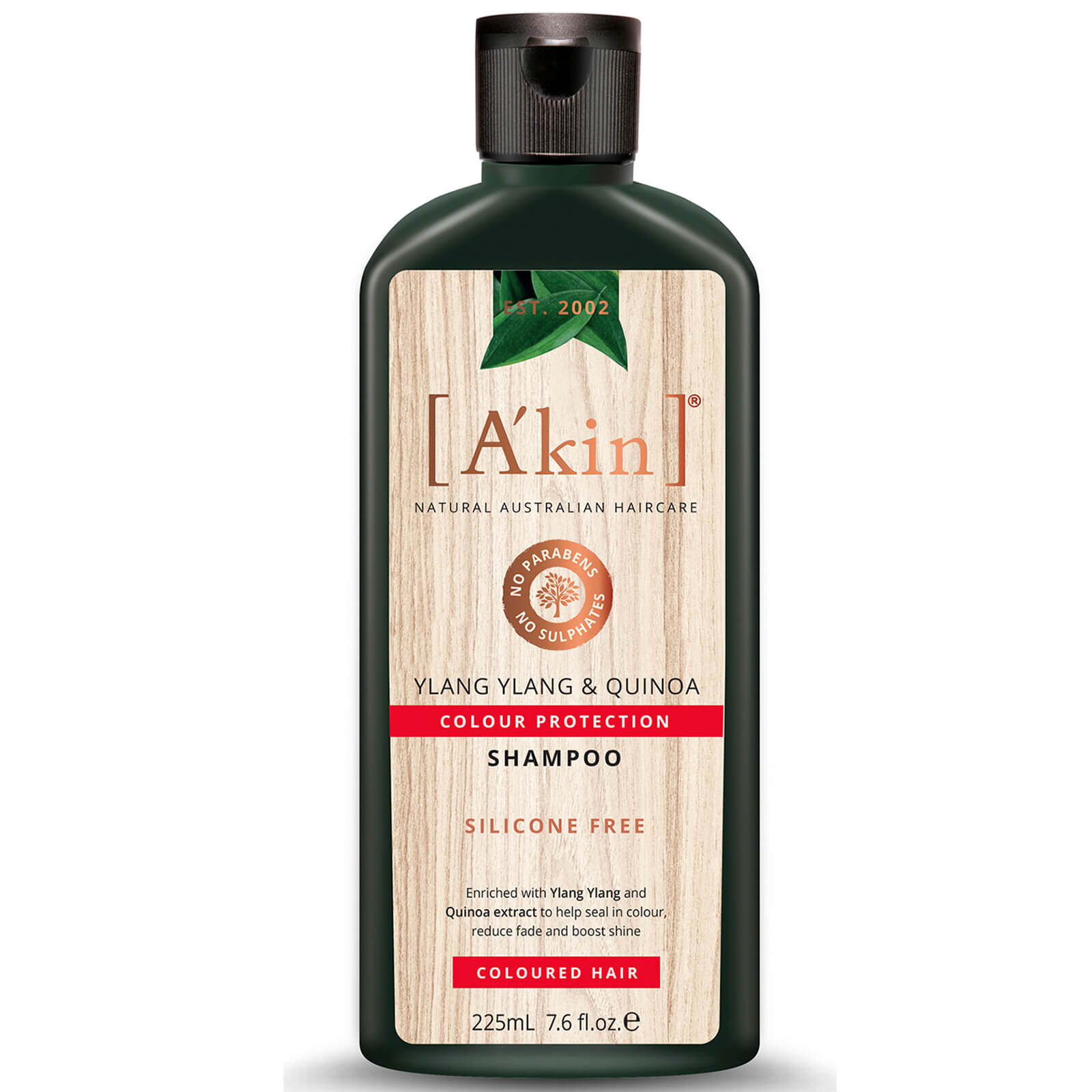 

A'Kin Colour Protection Ylang Ylang & Quinoa Shampoo 225ml