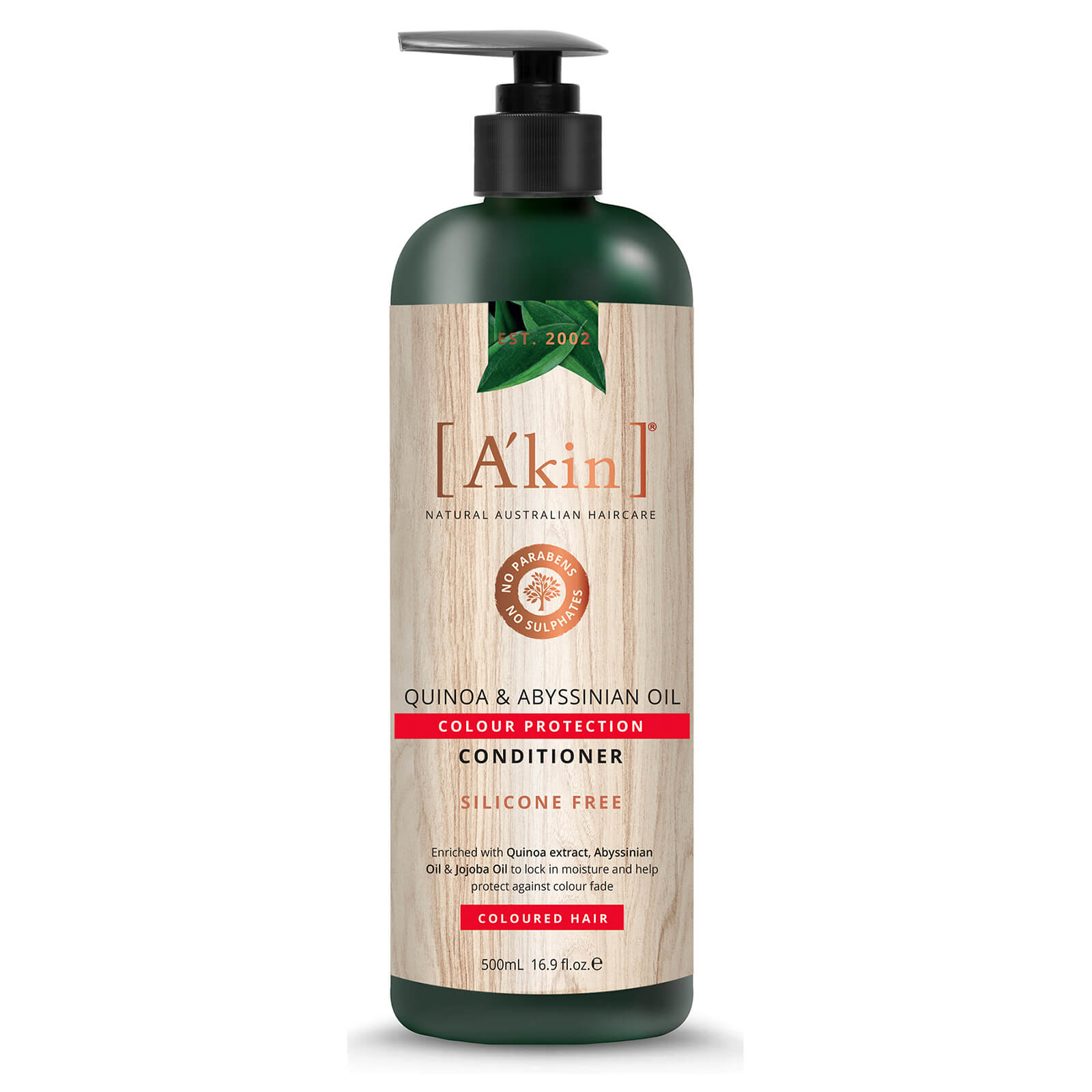 

A'Kin Colour Protection Quinoa & Abyssinian Oil Conditioner 500ml