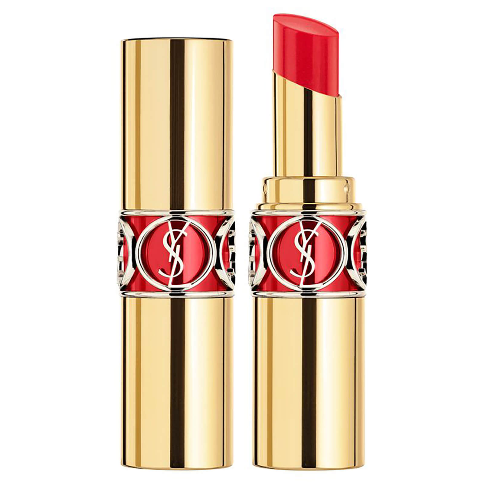 Yves Saint Laurent Rouge Volupte Shine Lipstick 4ml (Various Shades) - 12 Corail Incandescent