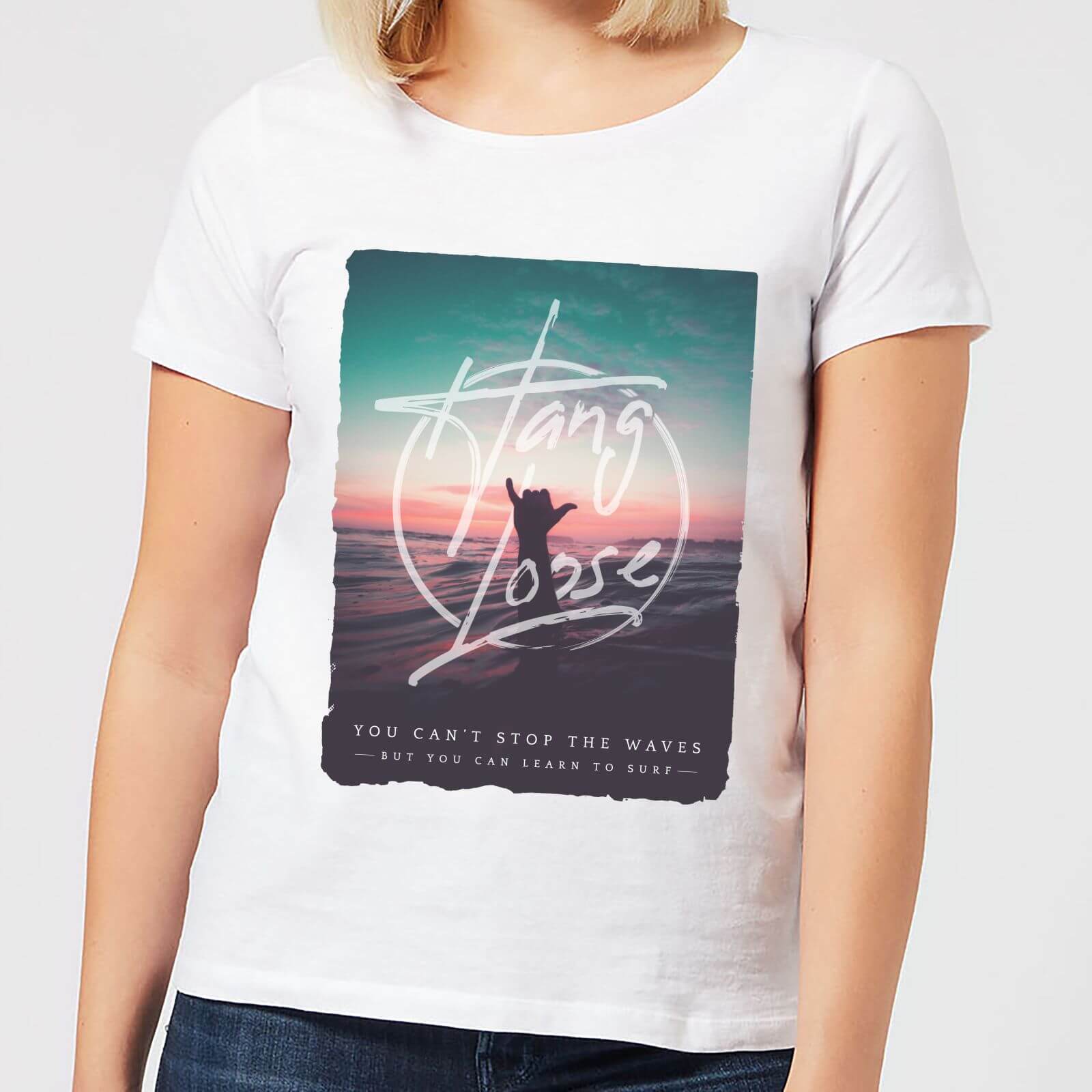 Hang Loose Women's T-Shirt - White - L - White