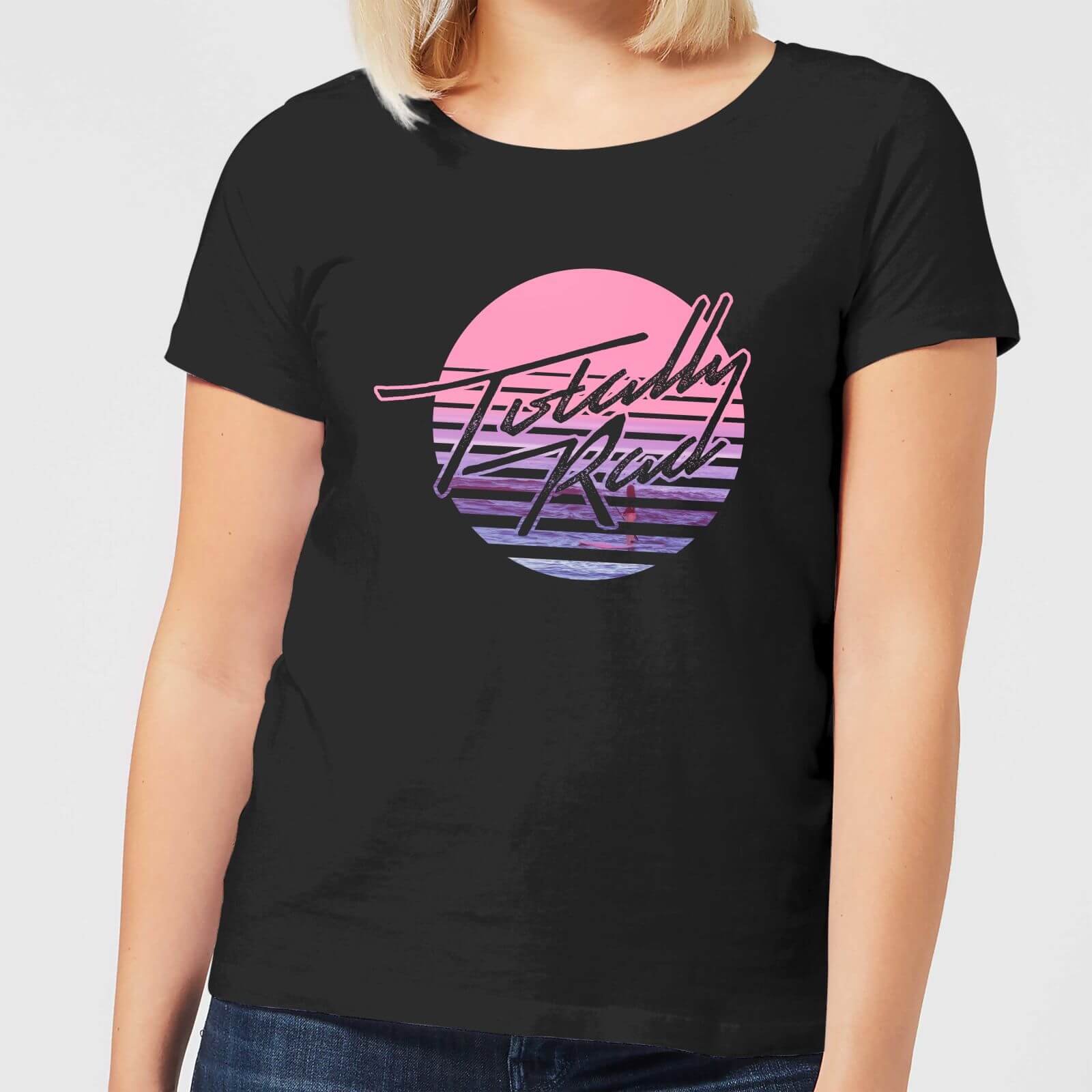 Totally Rad Women's T-Shirt - Black - XXL - Black
