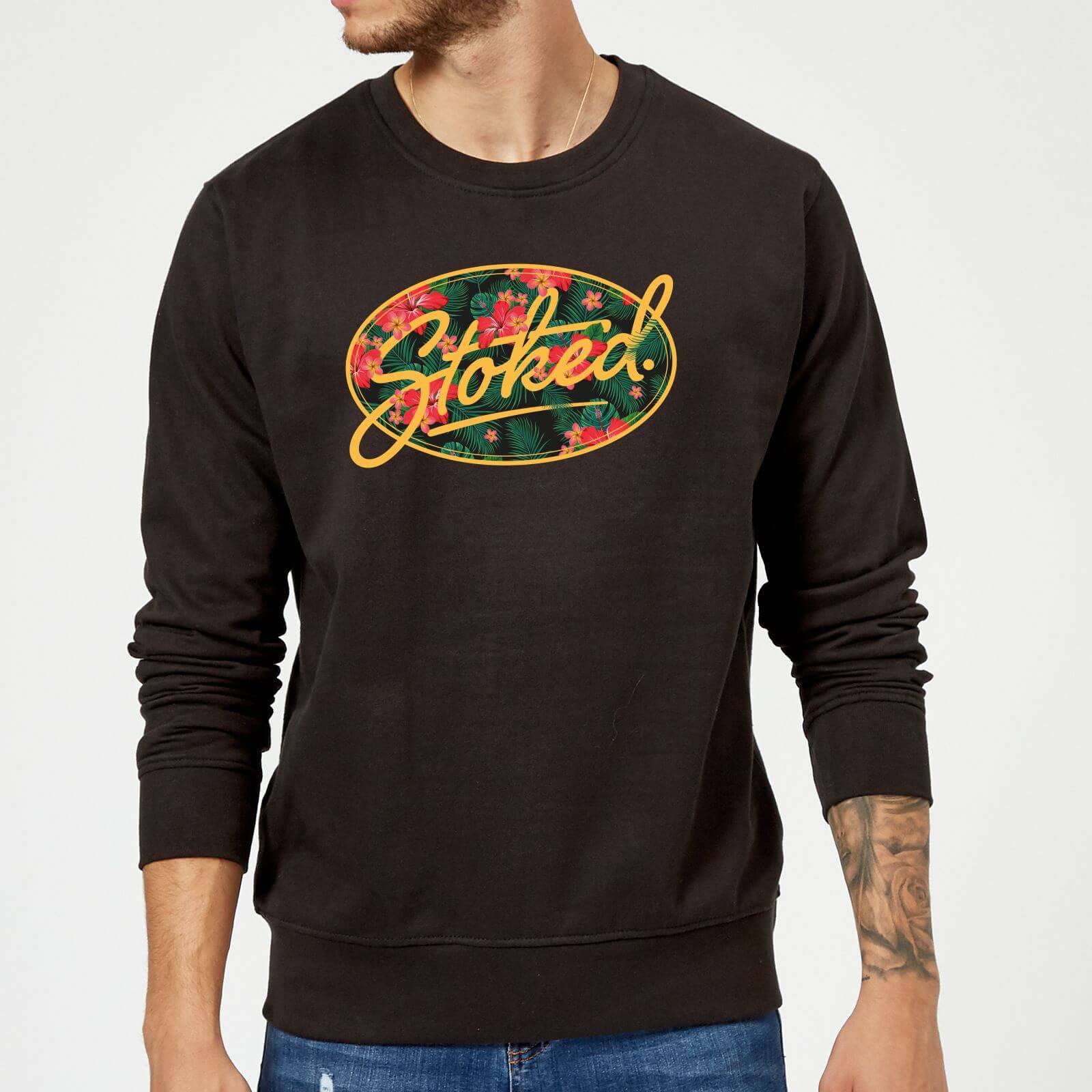 

Stoked Sweatshirt - Black - 5XL - Noir