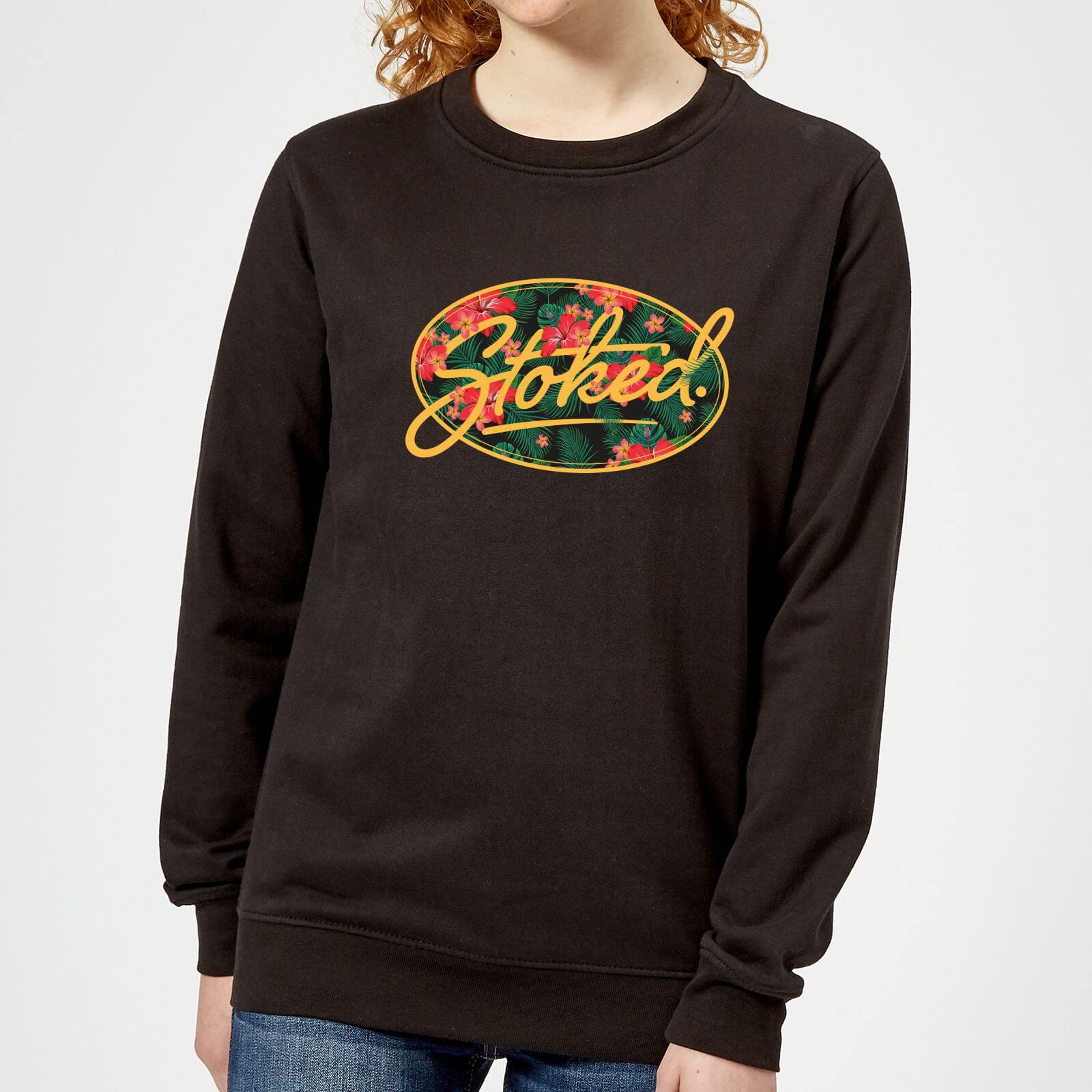 Stoked Women's Sweatshirt - Black - XS - Black