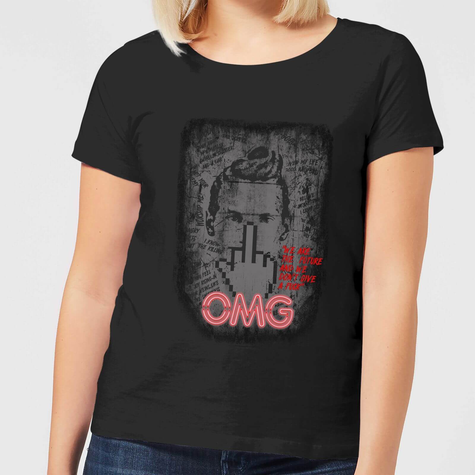 T-Shirt Femme American Gods Technical Boy - Noir - M - Noir