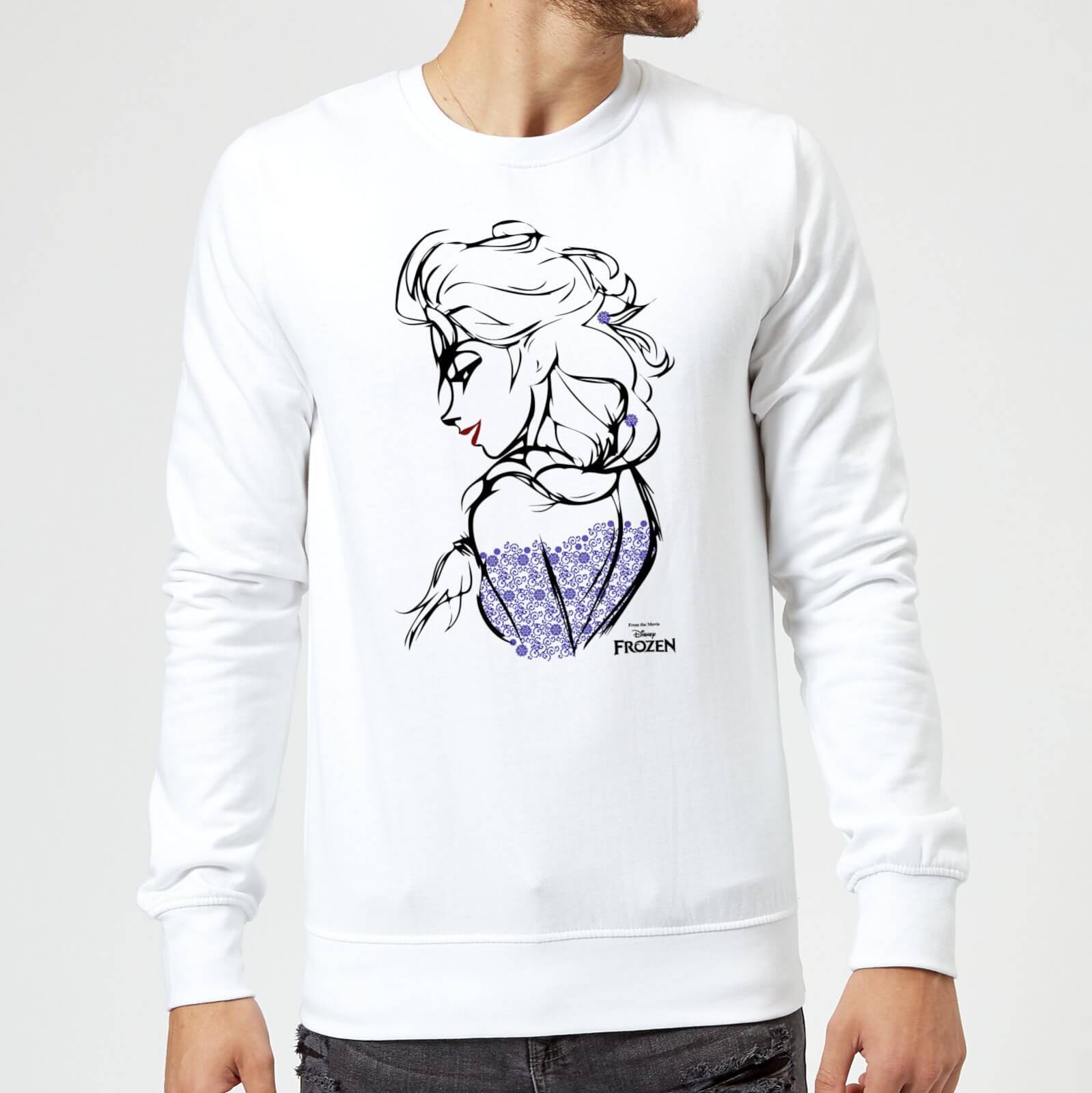 

Felpa Disney Frozen Elsa Sketch - Bianco - L - Bianco