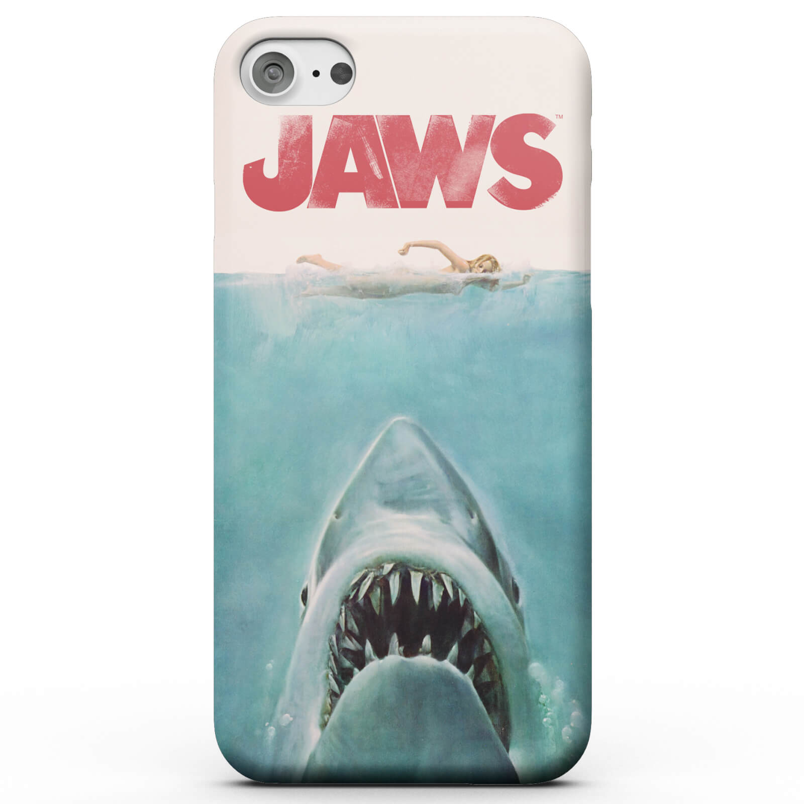 Jaws Classic Poster Phone Case - iPhone 6S - Snap Case - Matte