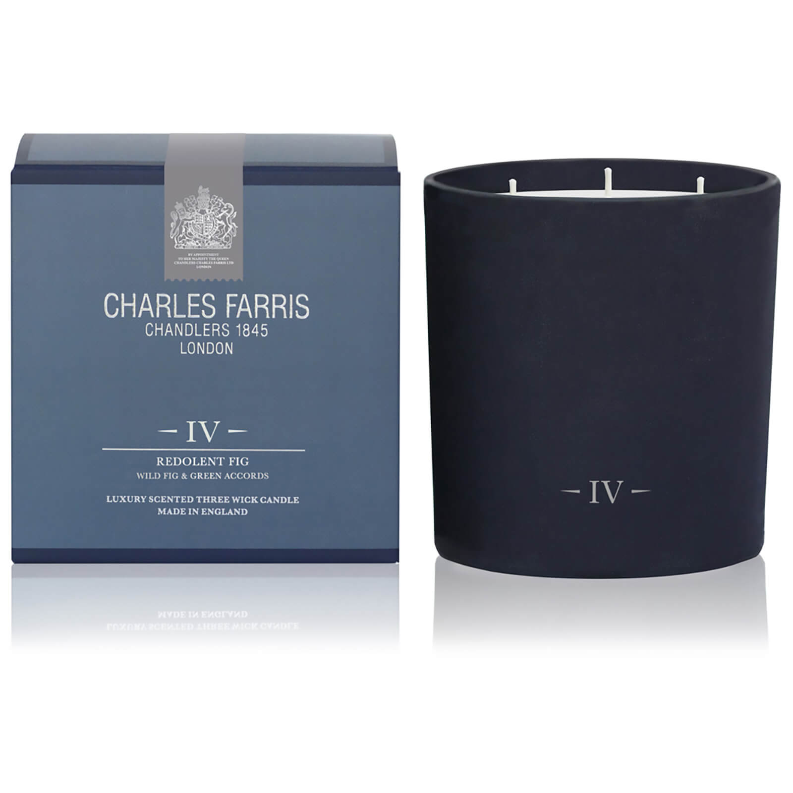 Charles Farris Signature Redolent Fig 3 Wick Candle 640g