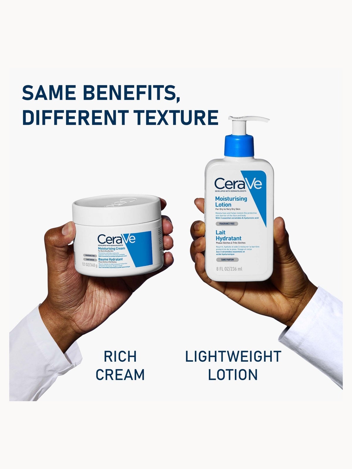 CeraVe Moisturising Cream Pot with Ceramides for Dry to Very Dry Skin 454g 4