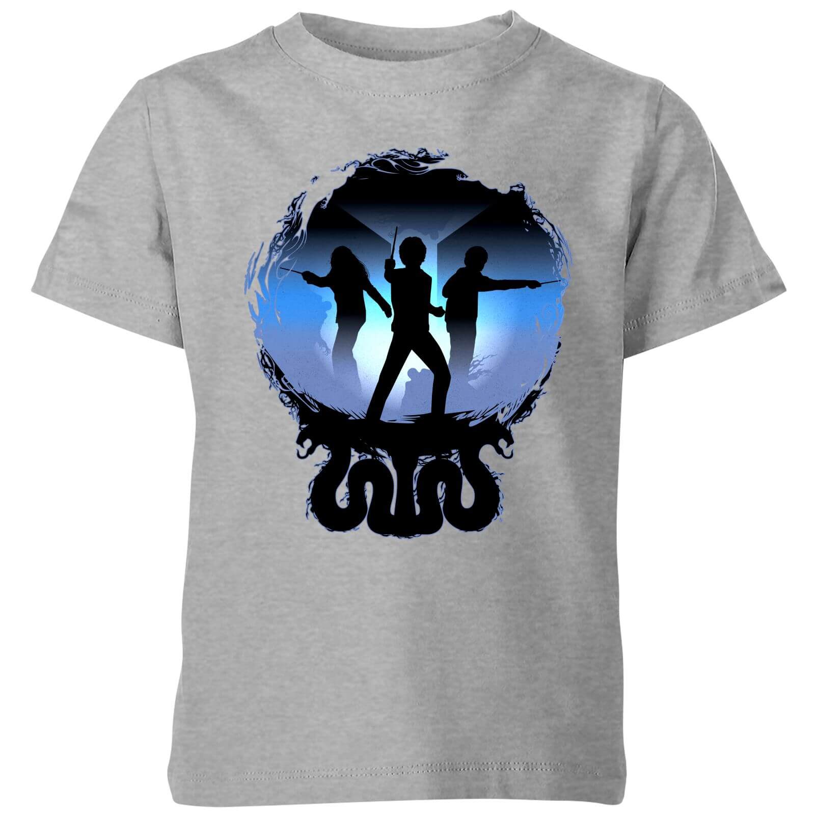 

T-Shirt Harry Potter Silhouette Attack - Grigio - Bambini - 7-8 Anni