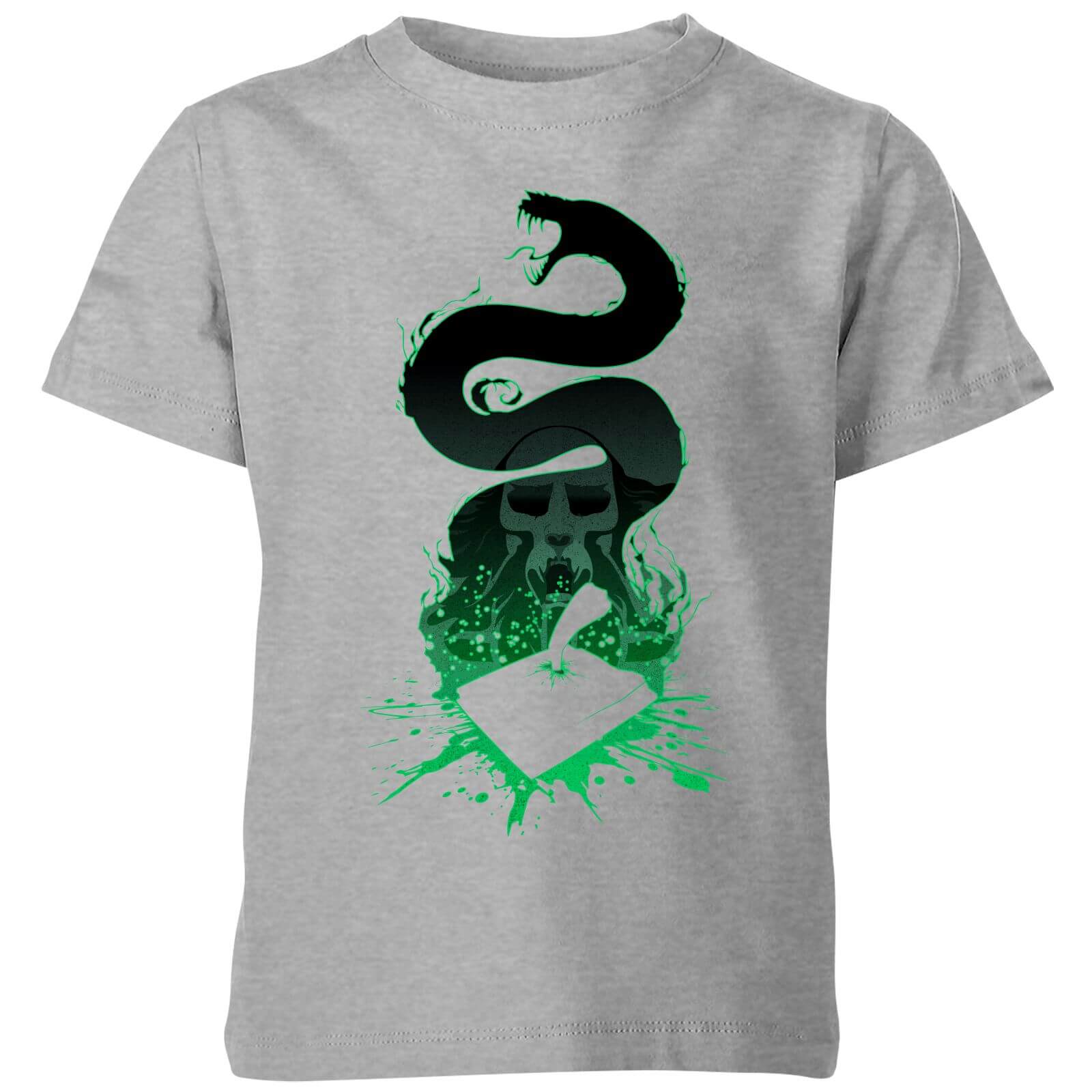 

T-Shirt Harry Potter Basilisk Silhouette - Grigio - Bambini - 7-8 Anni