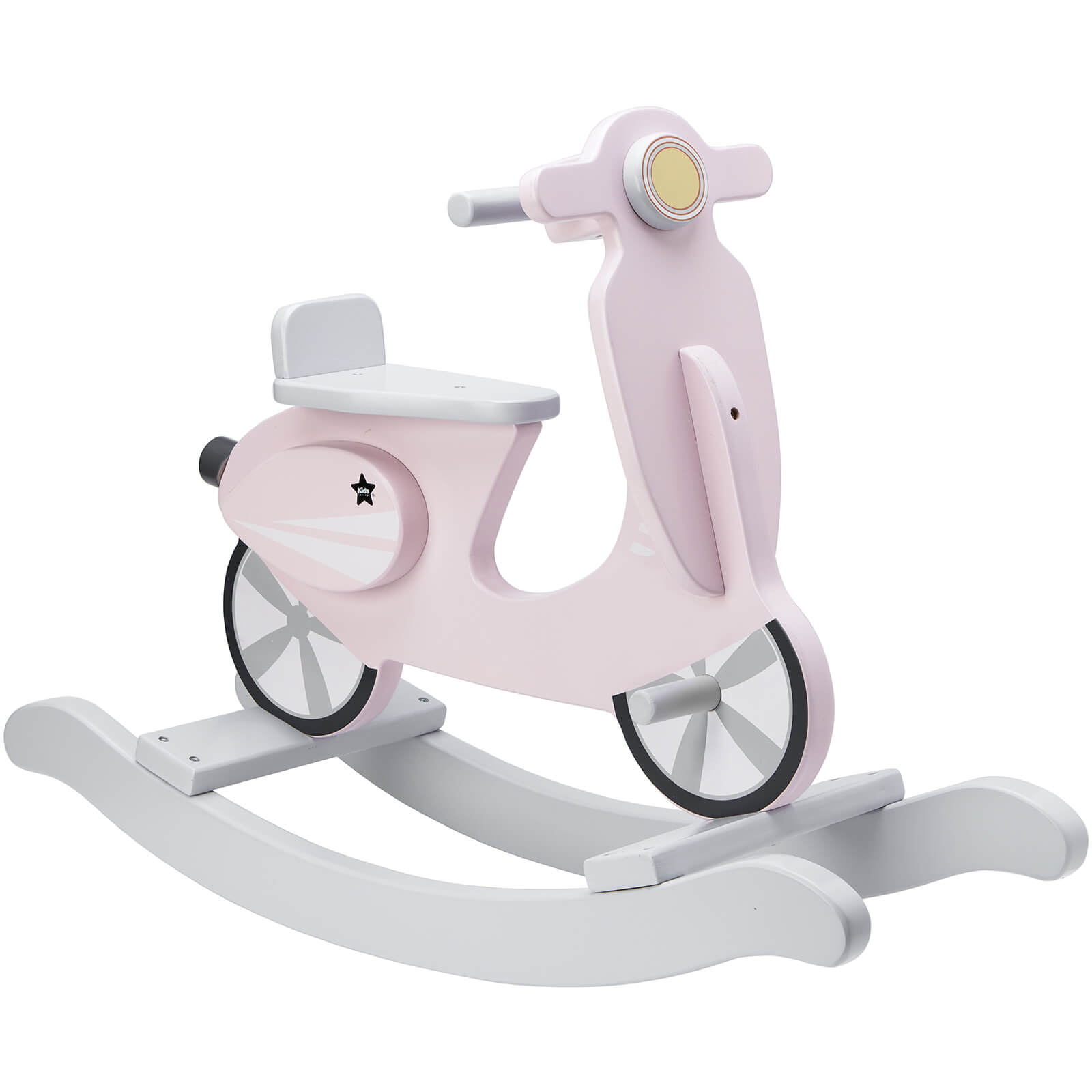 Photos - Role Playing Toy Kids Concept Rocking Scooter - Pink/White 1000159 