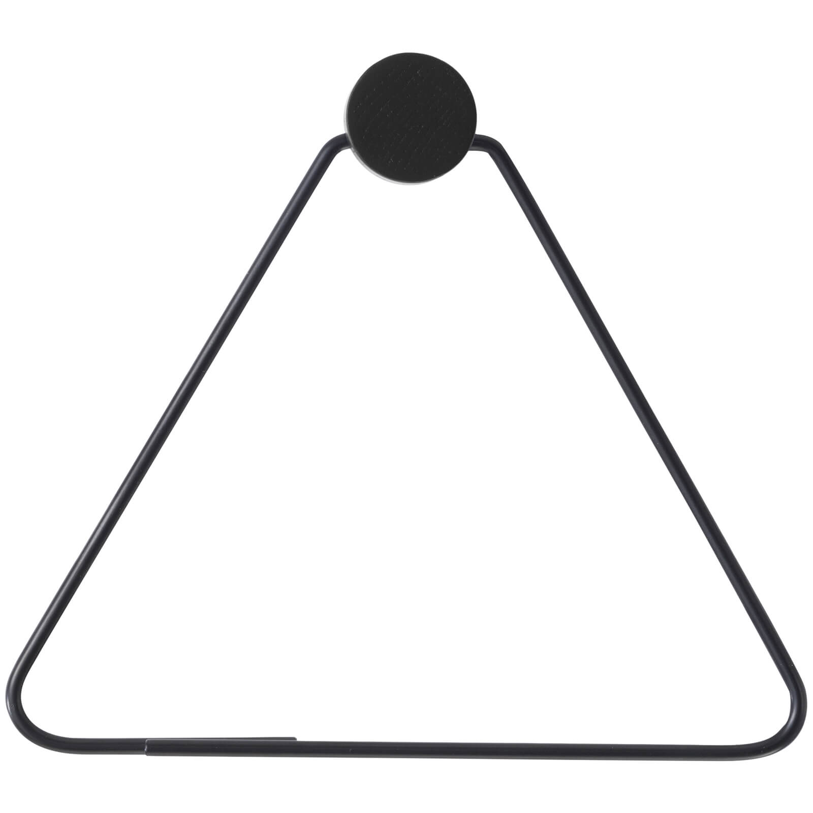 Ferm Living - Schwarzer Toilettenpapierhalter