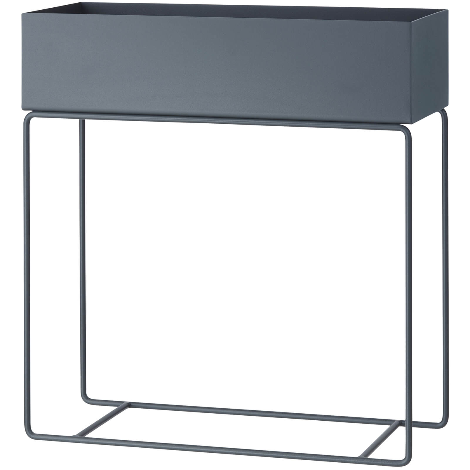 Ferm Living Plant Box Pflanzentopf Dark Grey