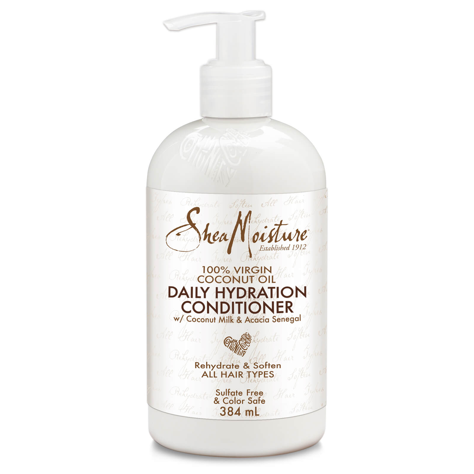 Image of Shea Moisture balsamo idratazione quotidiana all'olio di cocco 100% vergine 384 ml