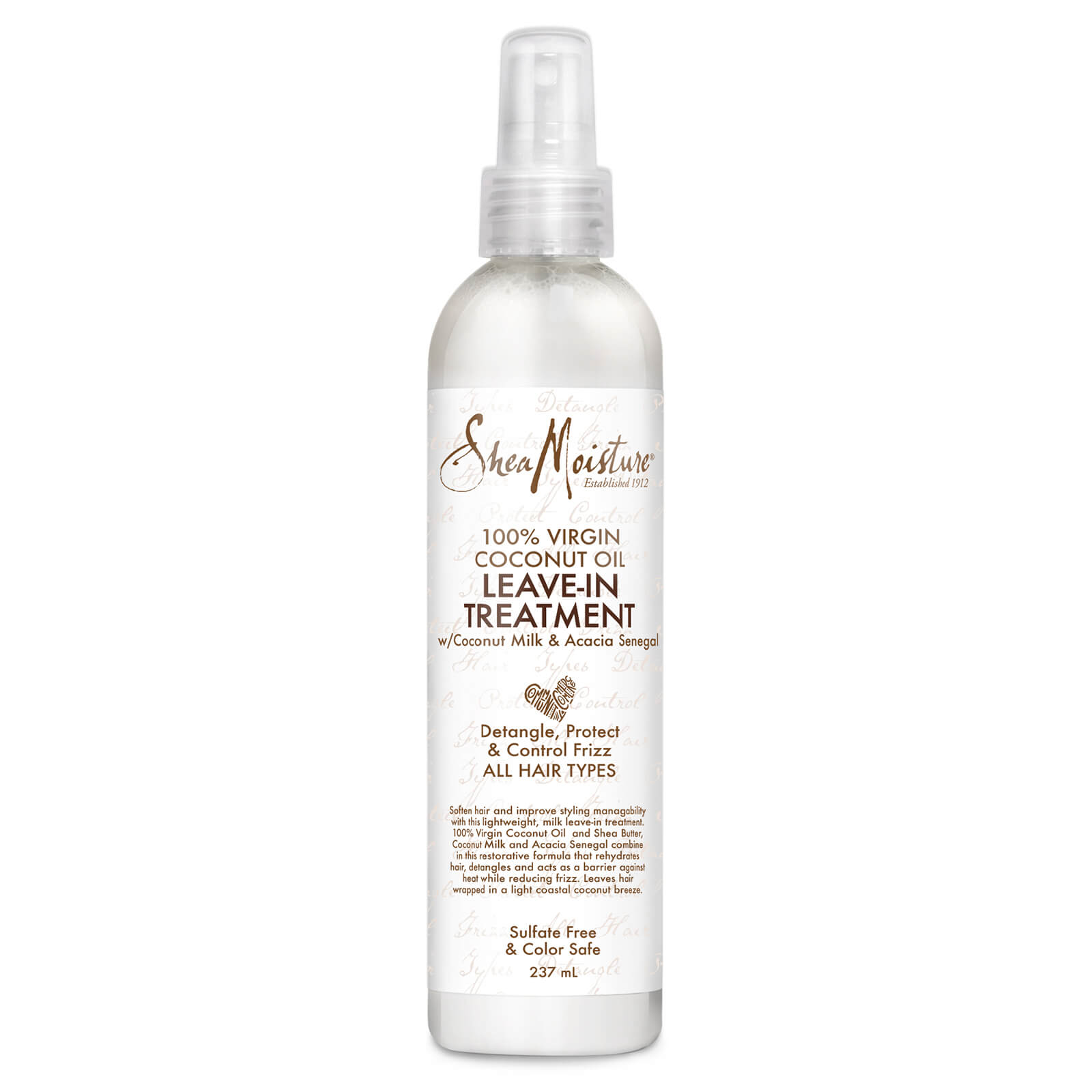 Image of Shea Moisture 100% Virgin Coconut Oil Leave-In Conditioner 237ml