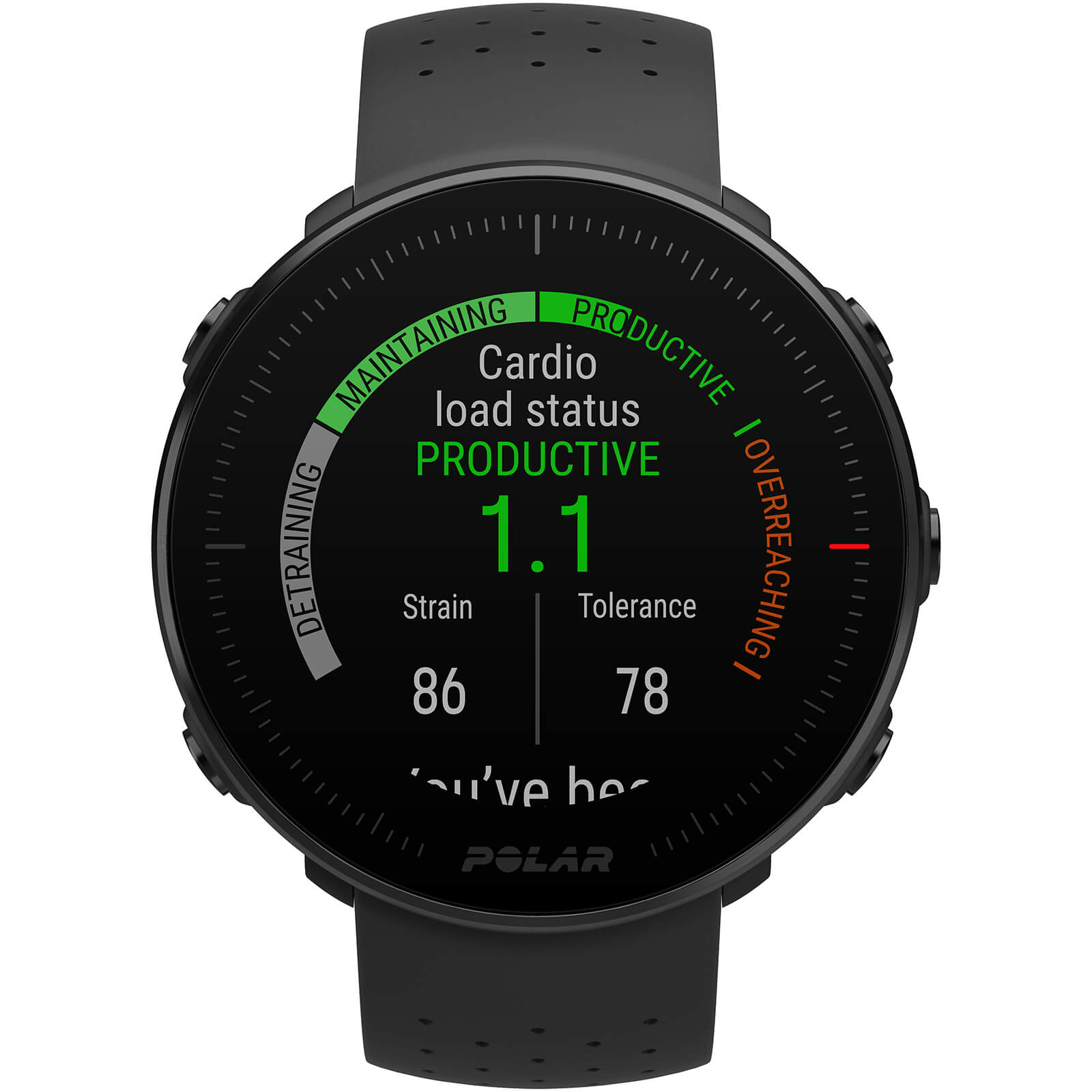 POLAR GPS-Multisportuhr Vantage M S schwarz