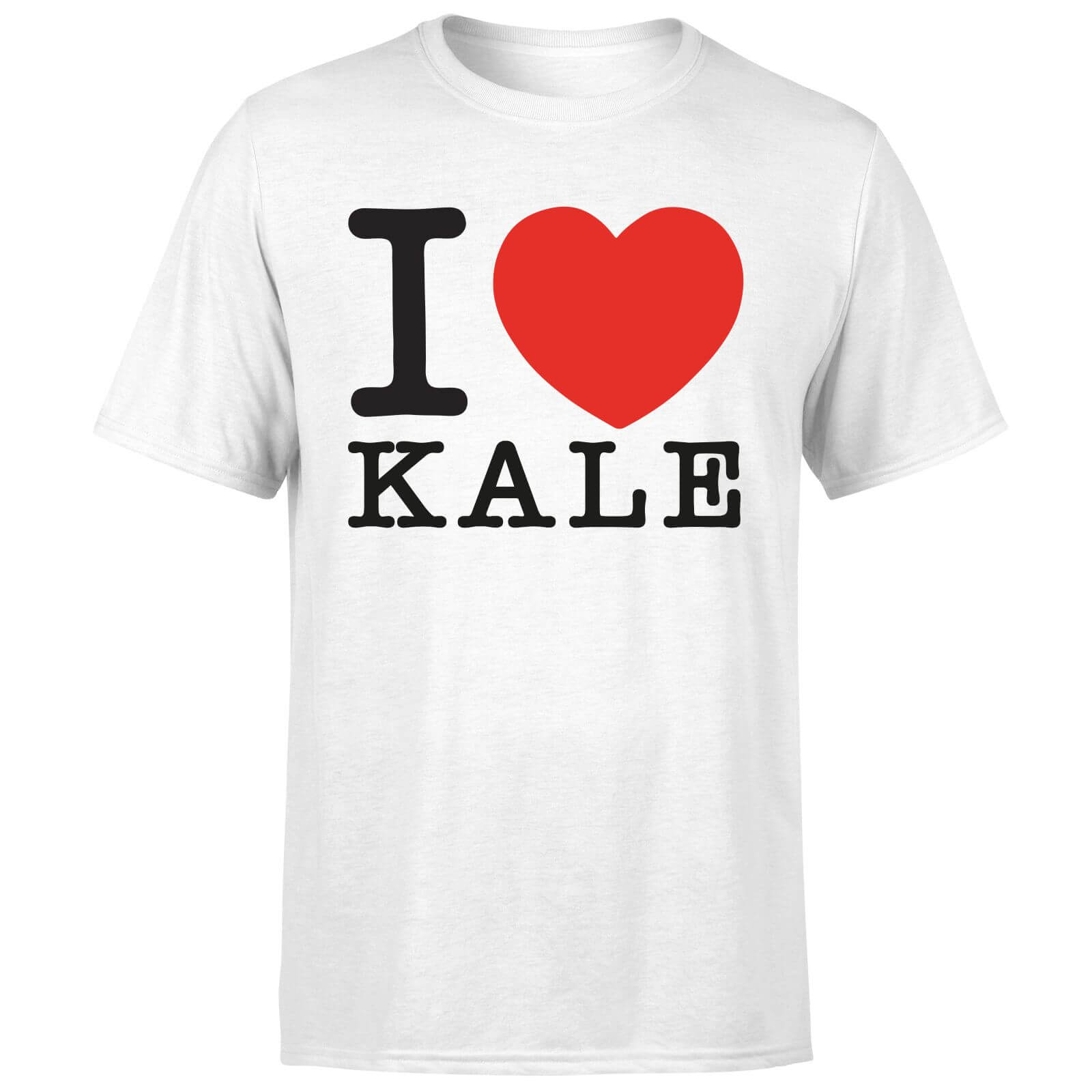 I Heart Kale Men's T-Shirt - White - 4XL - White