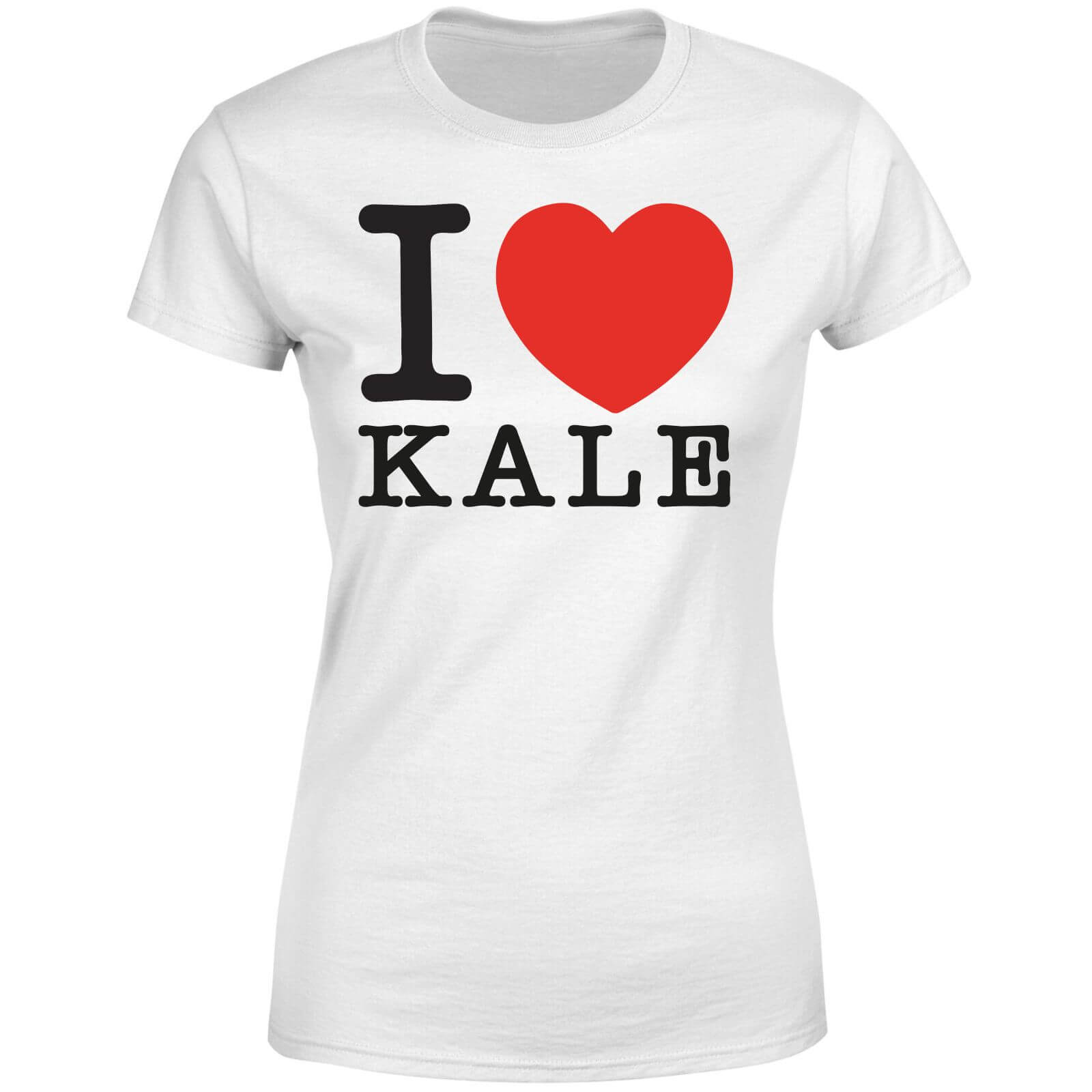 I Heart Kale Women's T-Shirt - White - 4XL - White