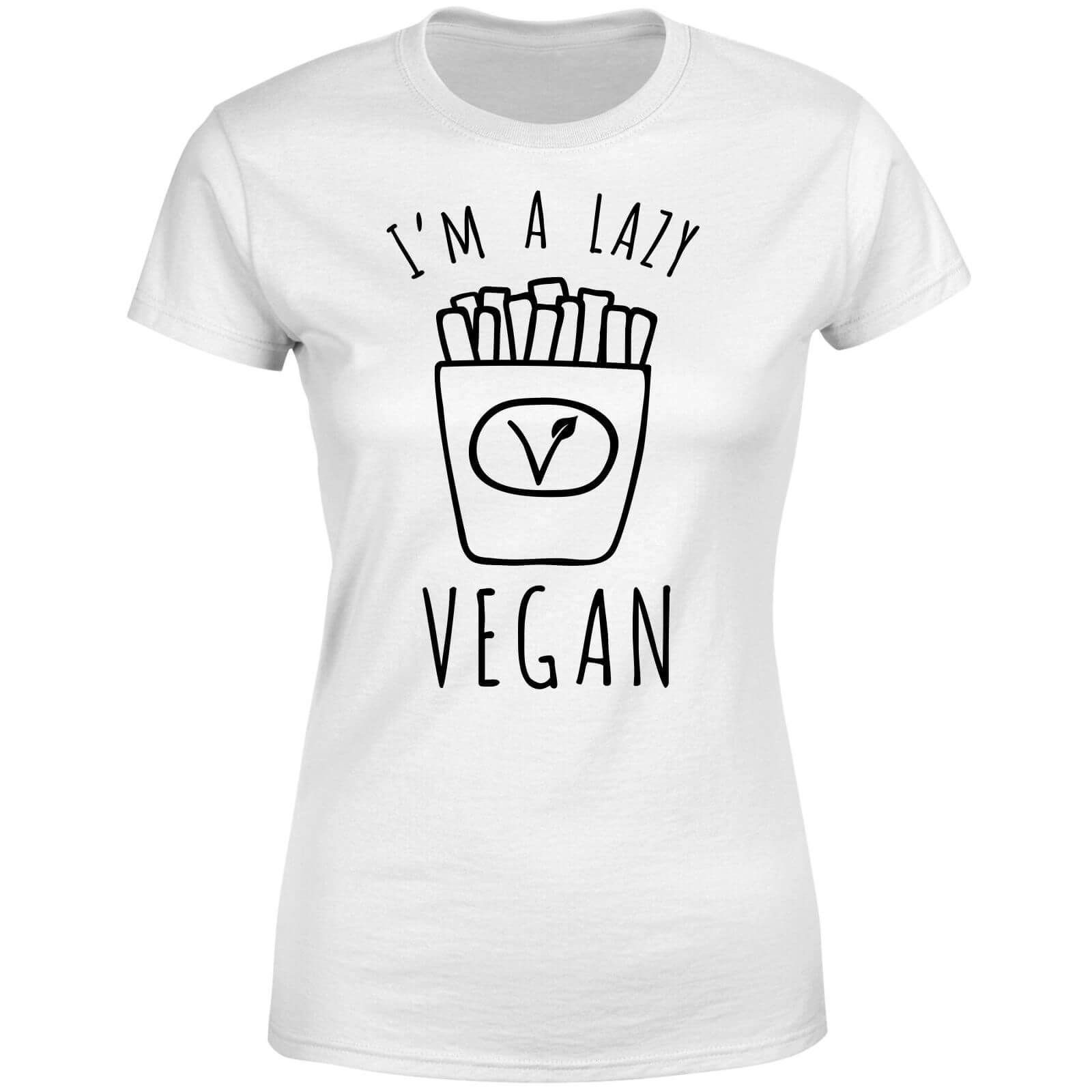 Lazy Vegan Women's T-Shirt - White - 4XL - White