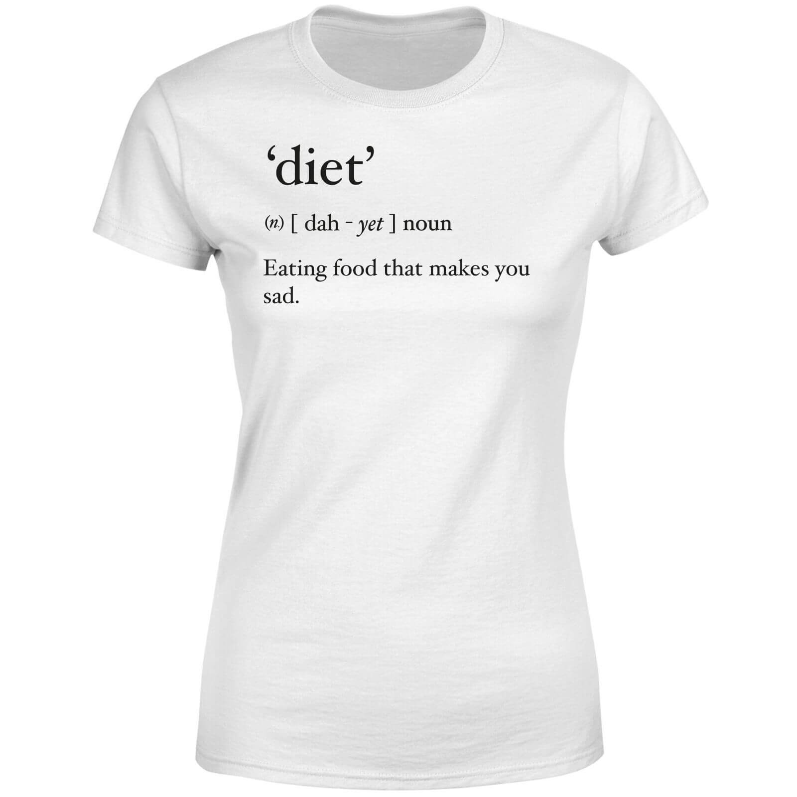 Dictionary Diet Women's T-Shirt - White - 4XL - White