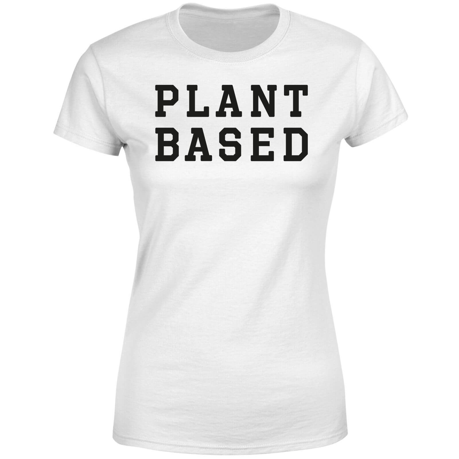 Plant Based Women's T-Shirt - White - 4XL - White