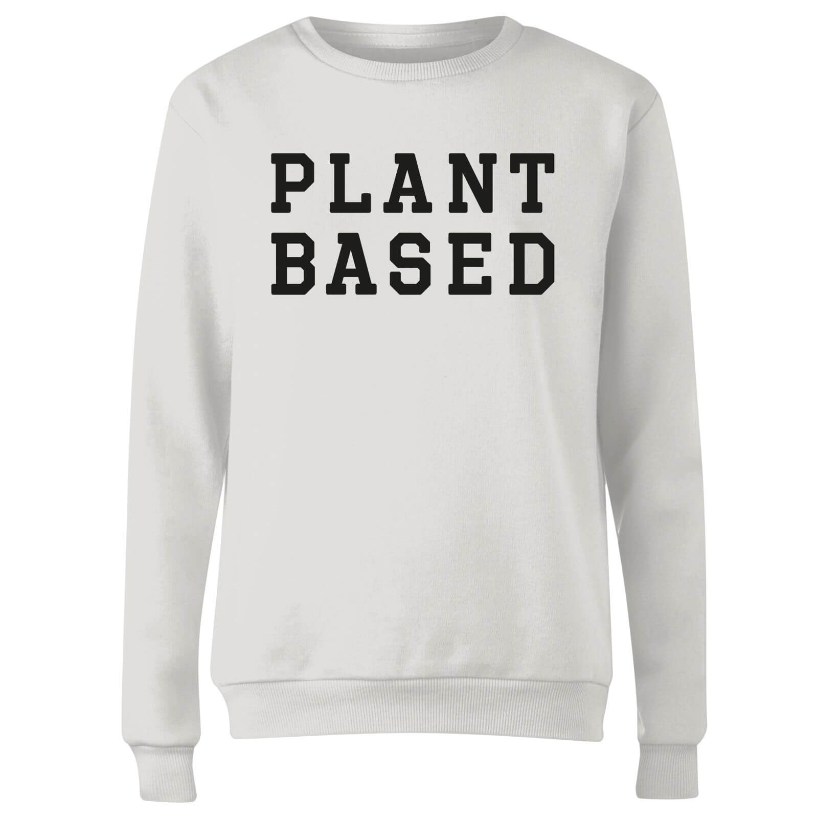 Plant Based Women's Sweatshirt - White - XS - White