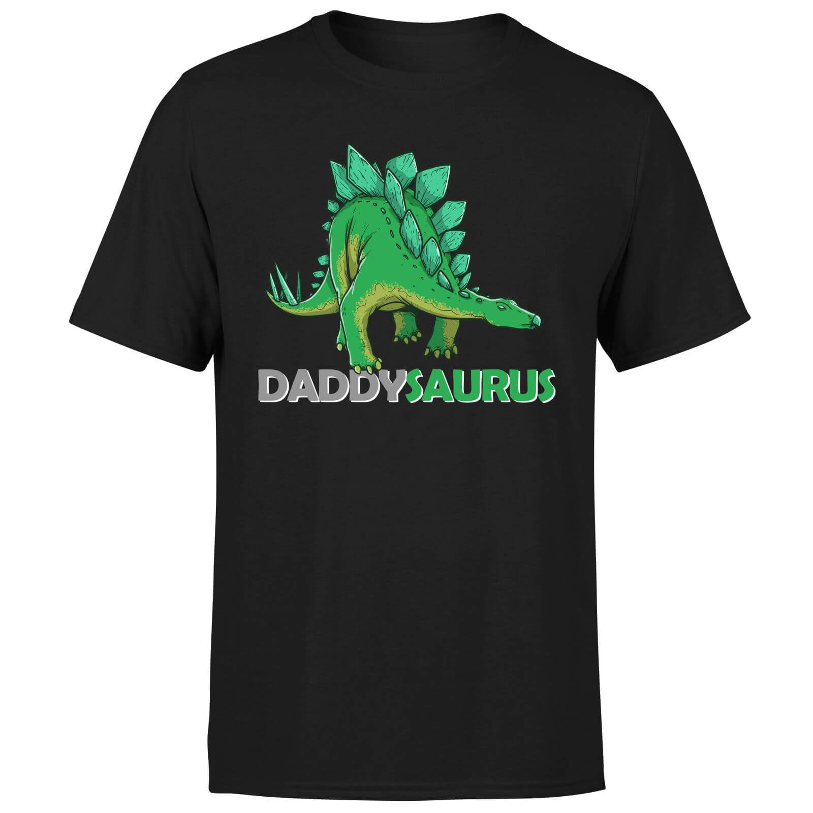 Daddysaurus Men's T-Shirt - Black - S - Black
