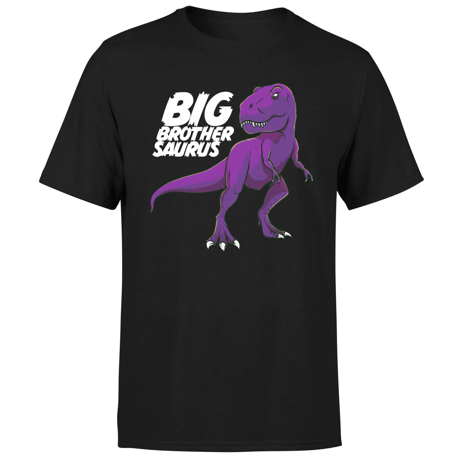 Im A Big Brothersaurus Men's T-Shirt - Black - XS - Black