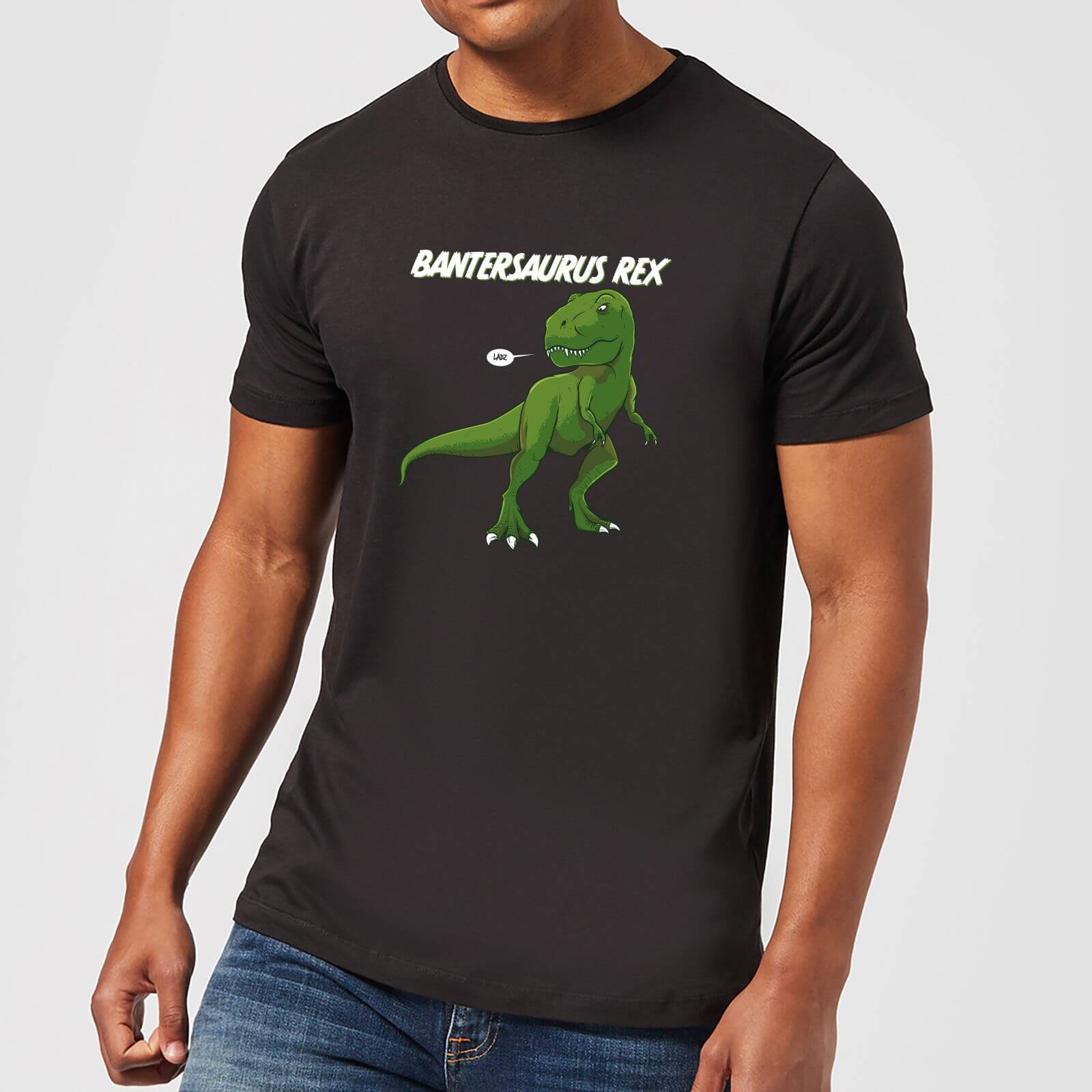 Bantersaurus Rex Men's T-Shirt - Black - XXL - Black