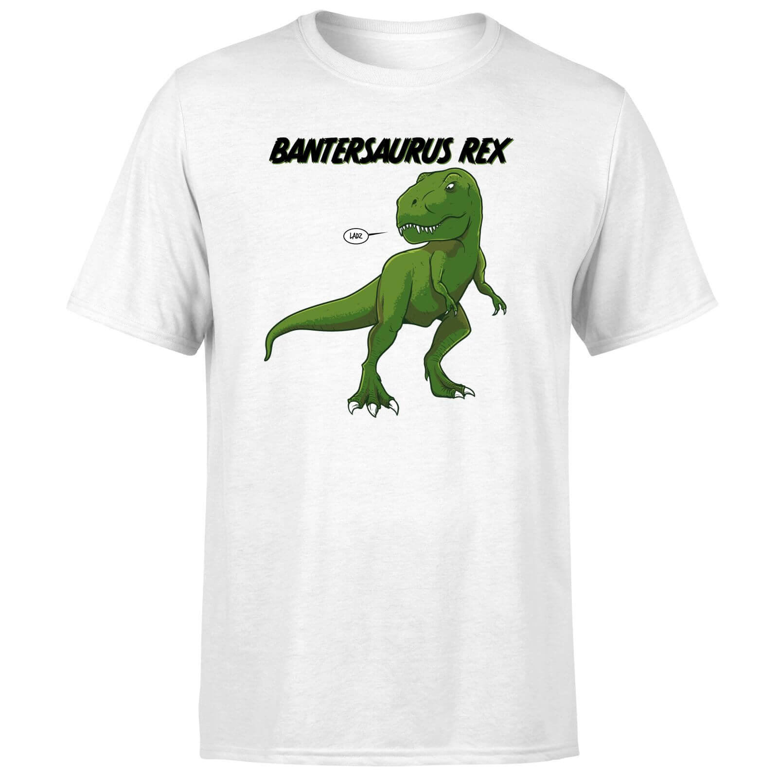Bantersaurus Rex Men's T-Shirt - White - 3XL - White