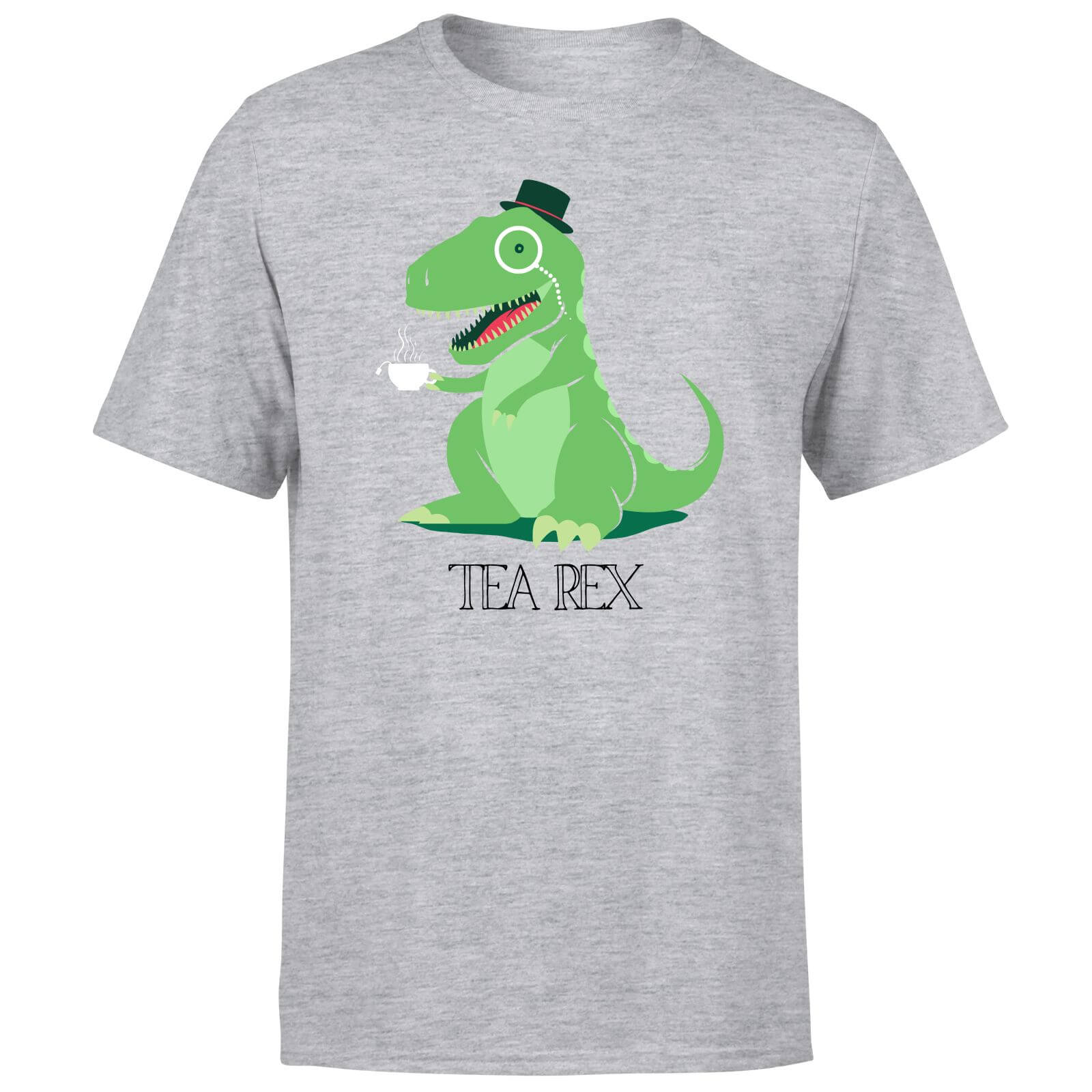 Tea Rex Men's T-Shirt - Grey - 5Xl