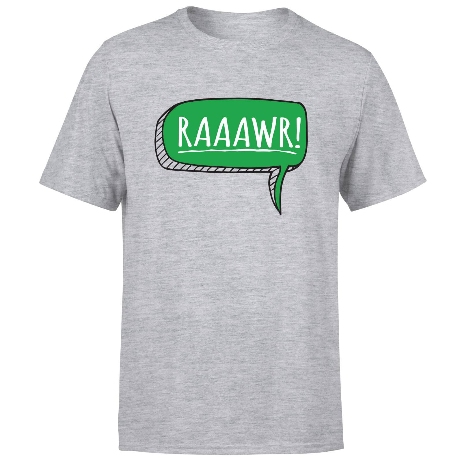 Raaawr Men's T-Shirt - Grey - M - Grey