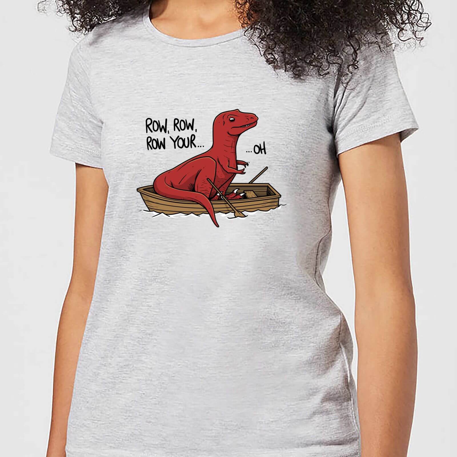 Row Row Row Your Boat Women's T-Shirt - Grey - 4XL - Grey