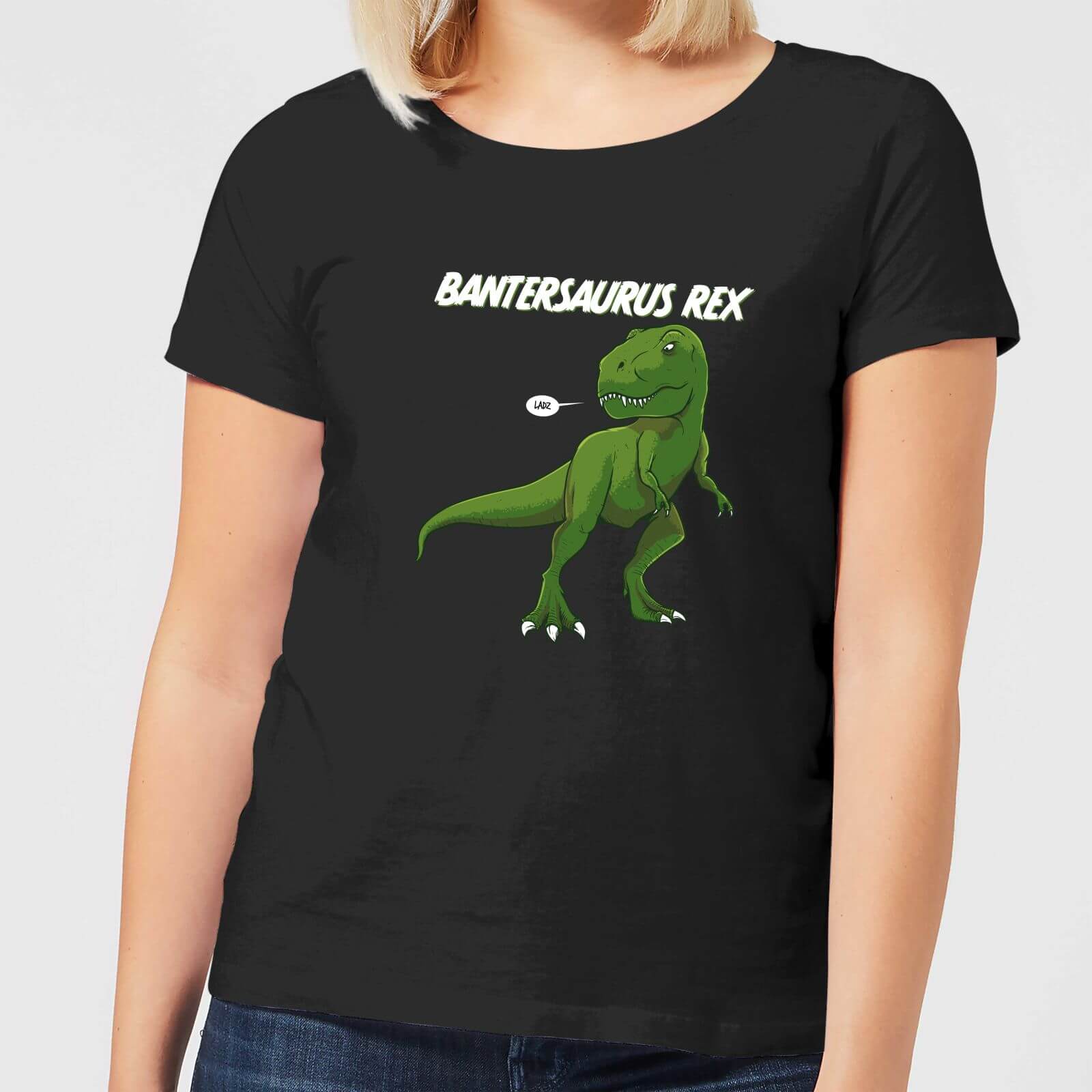 Bantersaurus Women's T-Shirt - Black - 4XL - Black