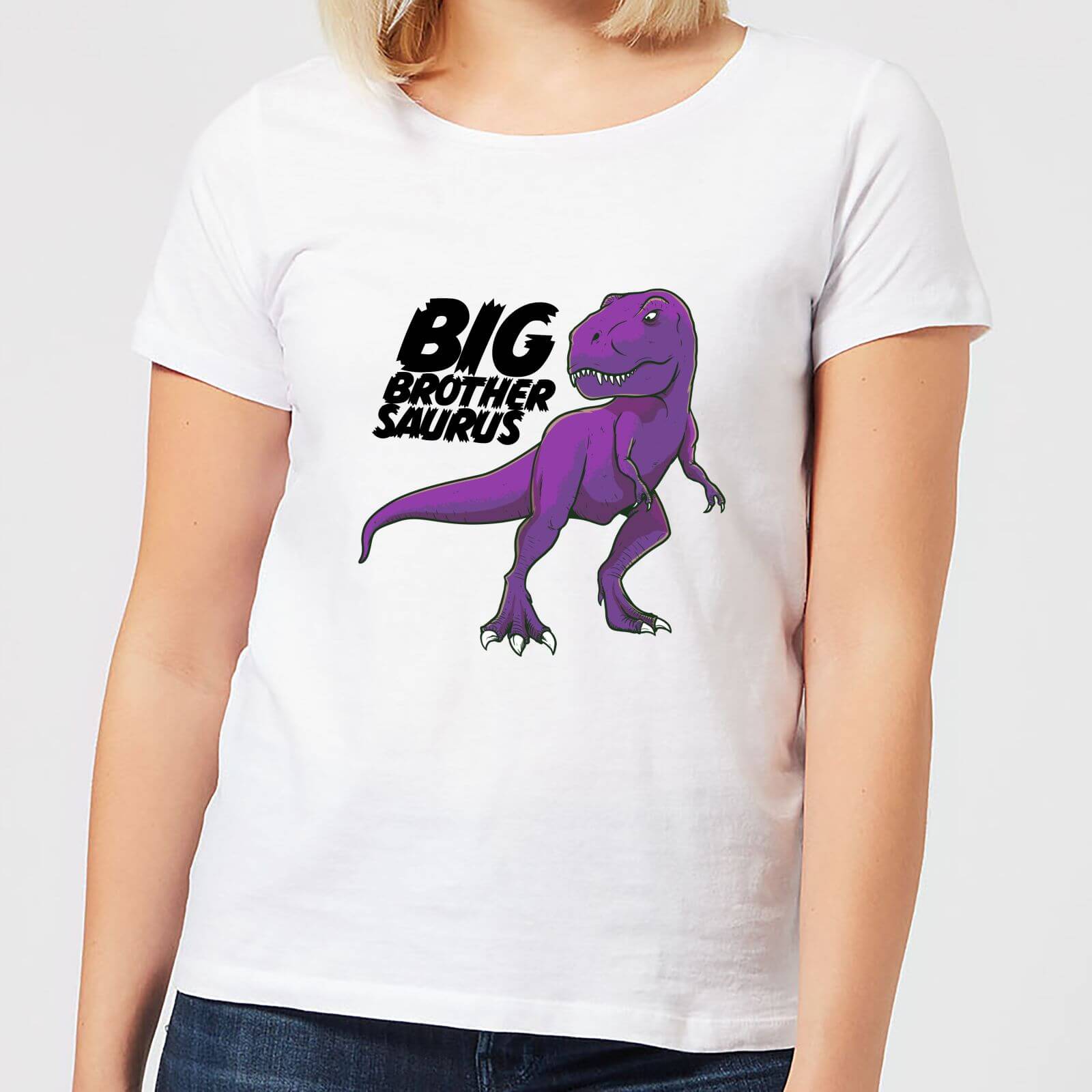 Im A Big Brothersaurus Women's T-Shirt - White - 4XL - White